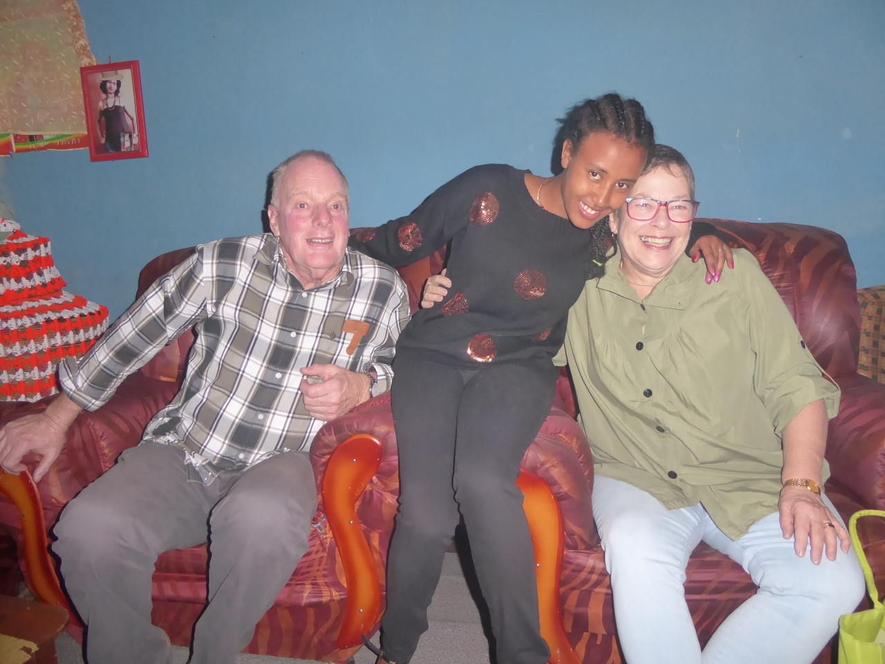 Visiting Sebi at her home