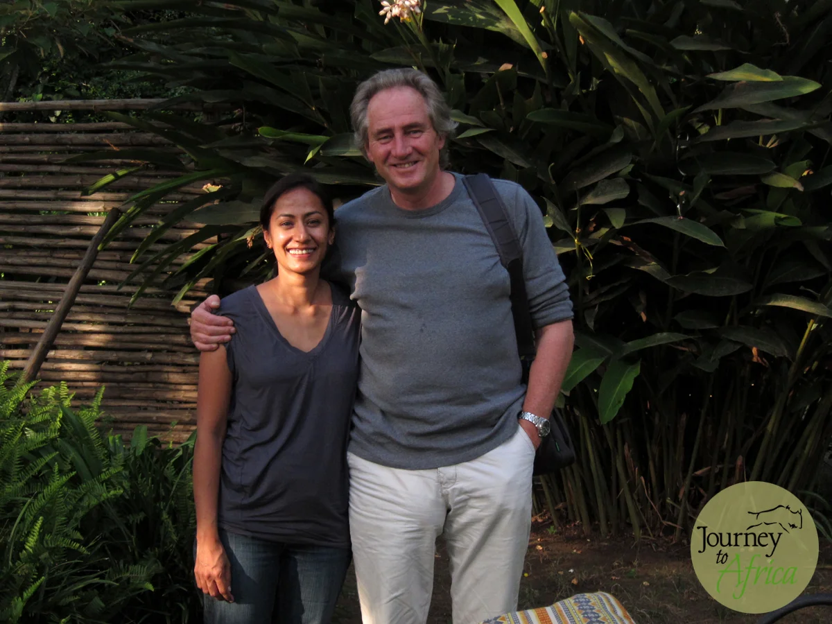 My friend specialist guide Paul Oliver and I.