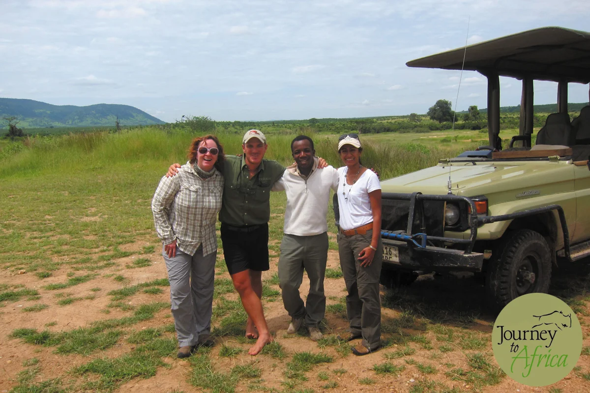 With our fantastic Kwihala Camp guides.