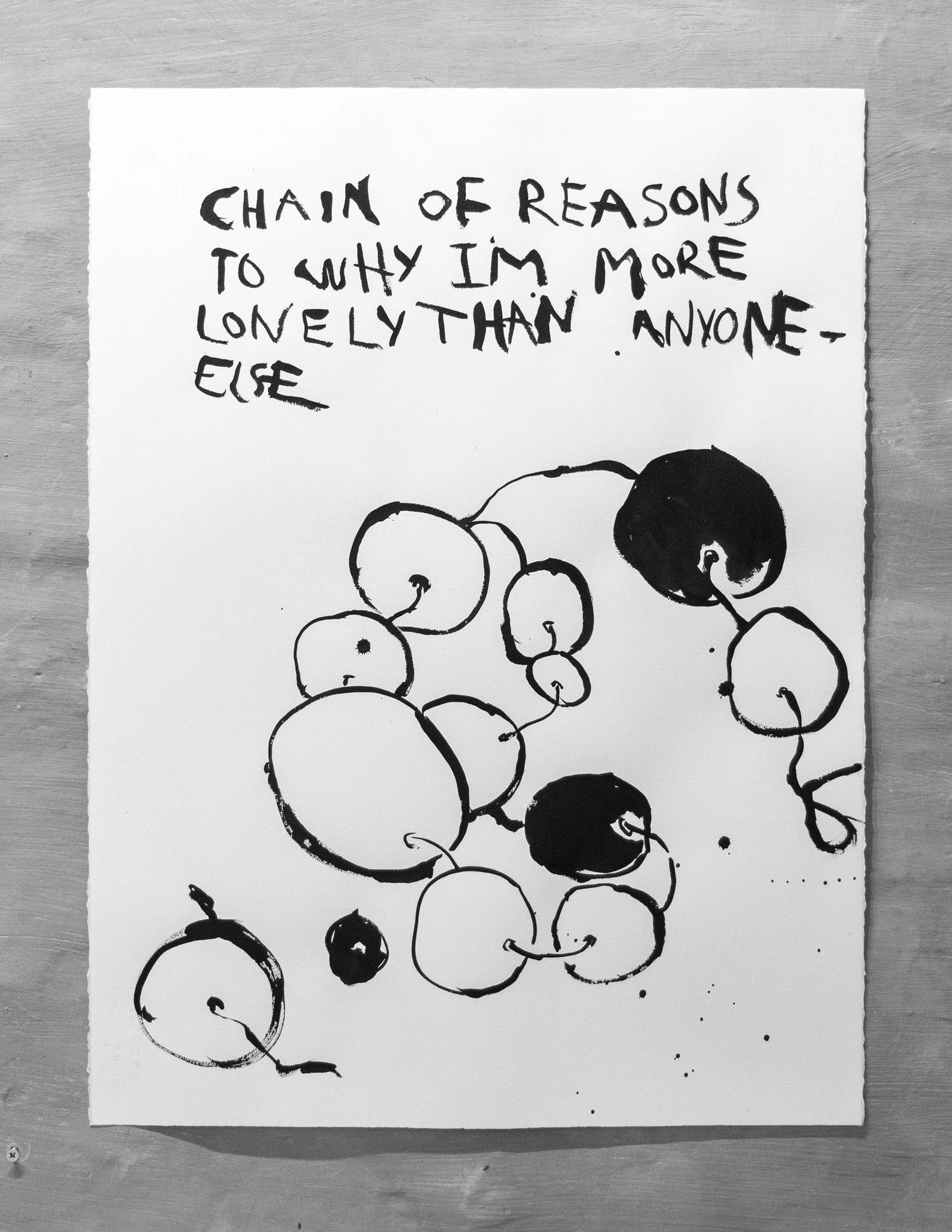 chain of reasons to why im more lonely than anyone else