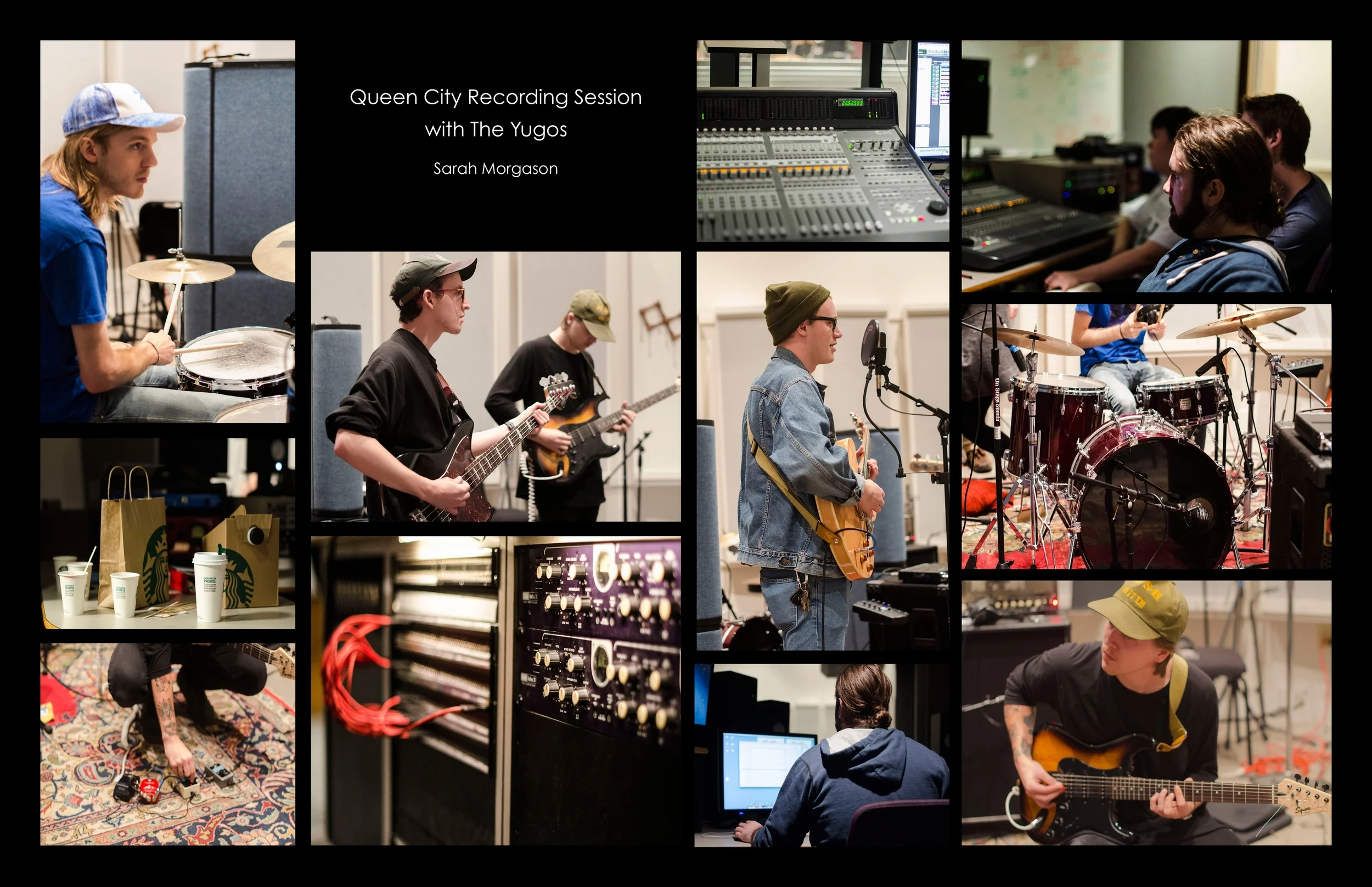 Recording Session Photography