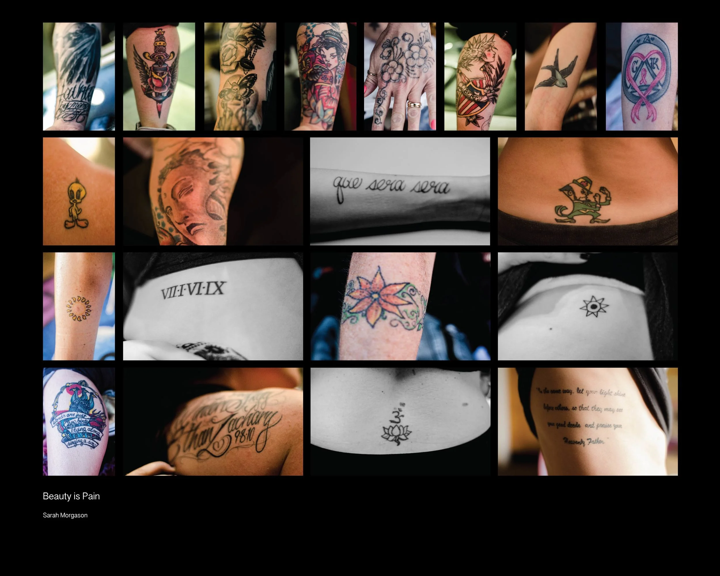 Tattoo Photography Series