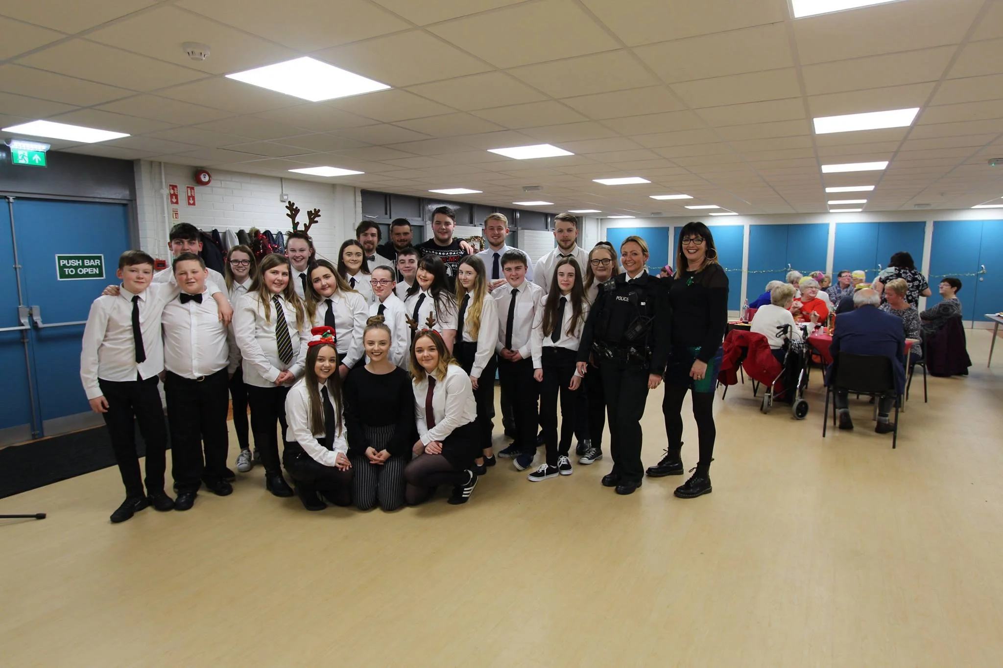 December - Once again our Braniel group were suited and booted for our annual intergenerational Christmas dinner! This proved a hit again with those who attended. Same time next year?