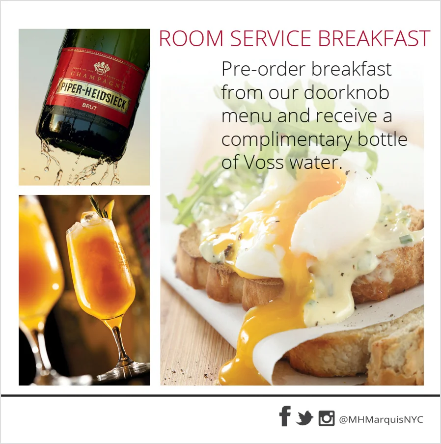 Marriott Marquis In-Room ads