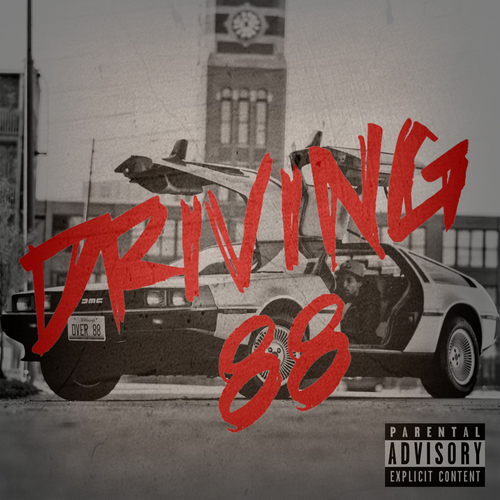 Rockie Fresh's "Driving 88" mixtape cover