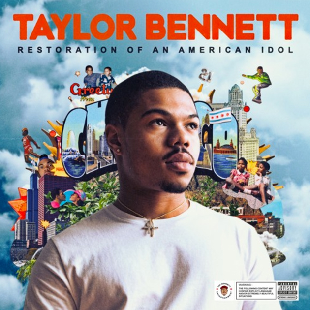 Taylor Bennett's "Restoration of an American Idol" album cover