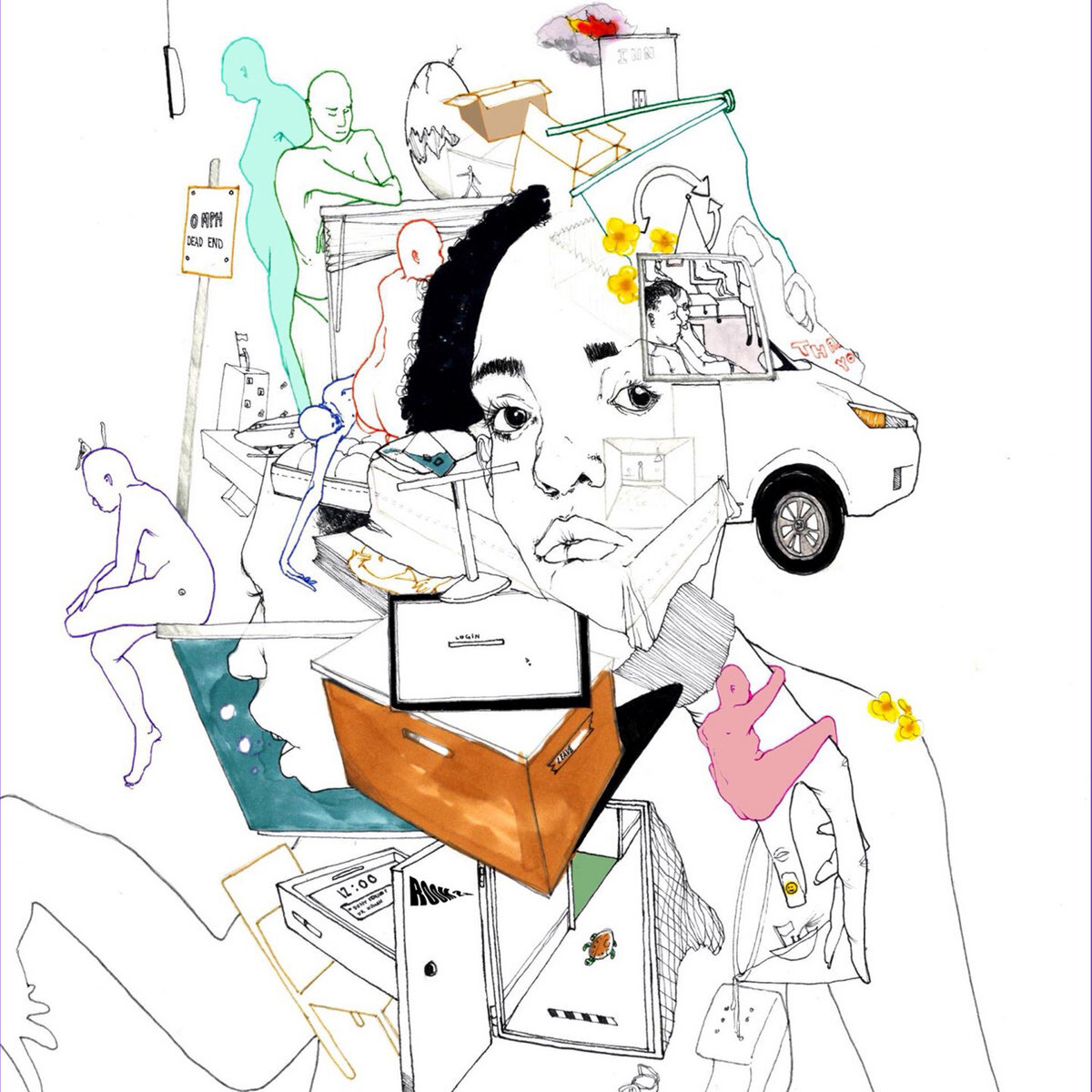 Noname's "Room 25" album cover