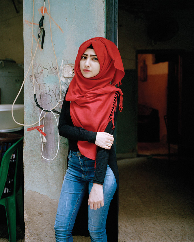 Samira, five years later, is almost unidentifiable.