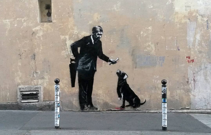 Photo courtesy of @banksy on Instagram