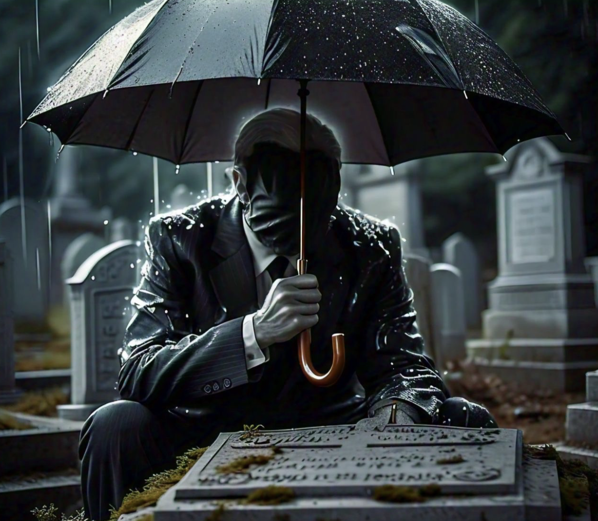 I Wish I Had Seen His Face at the Funeral Yesterday... Did You See It?