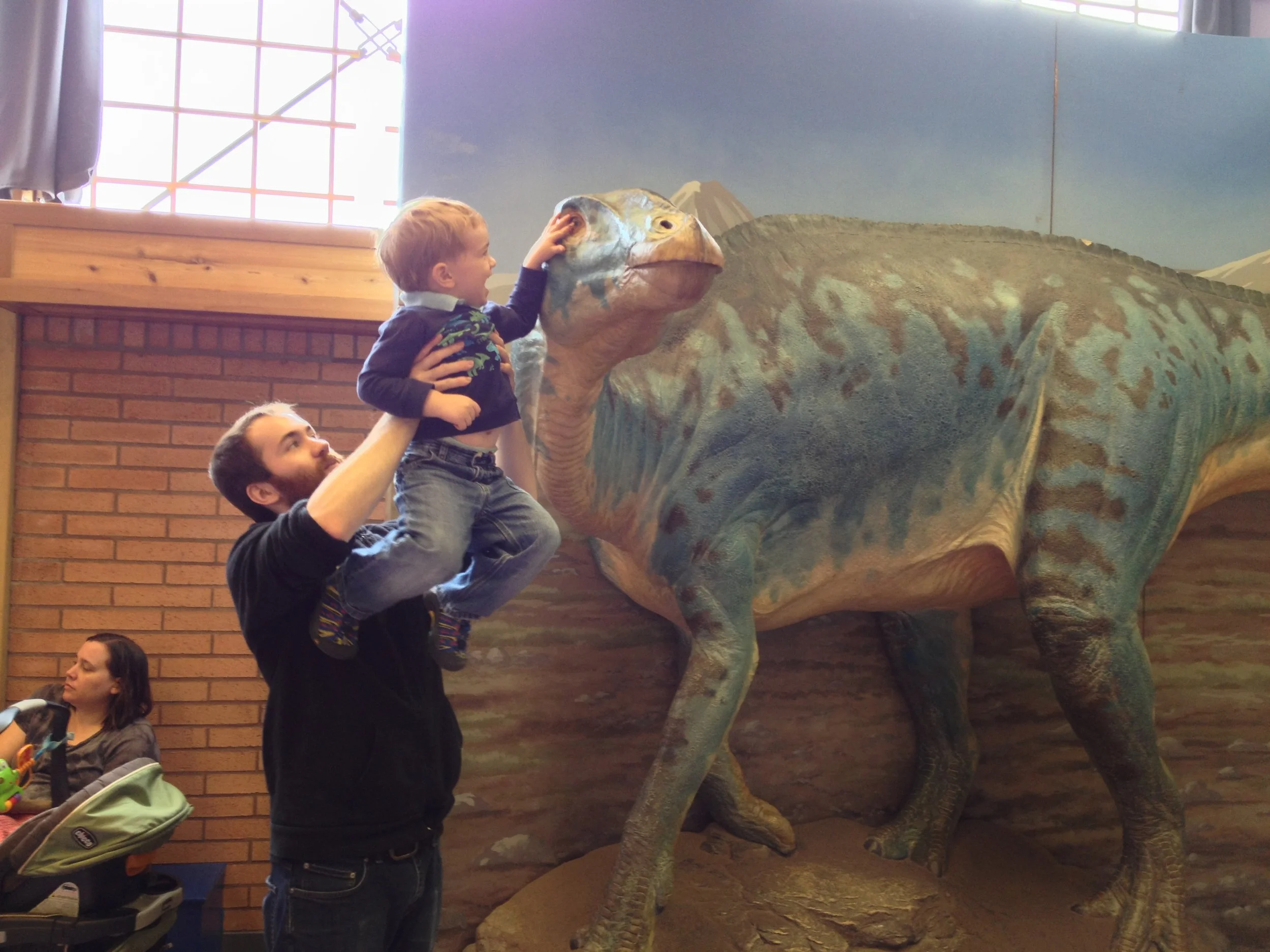 from a trip to visit my brother in Portland back in 2013...the Children's museum had a fabulous dino exhibit!