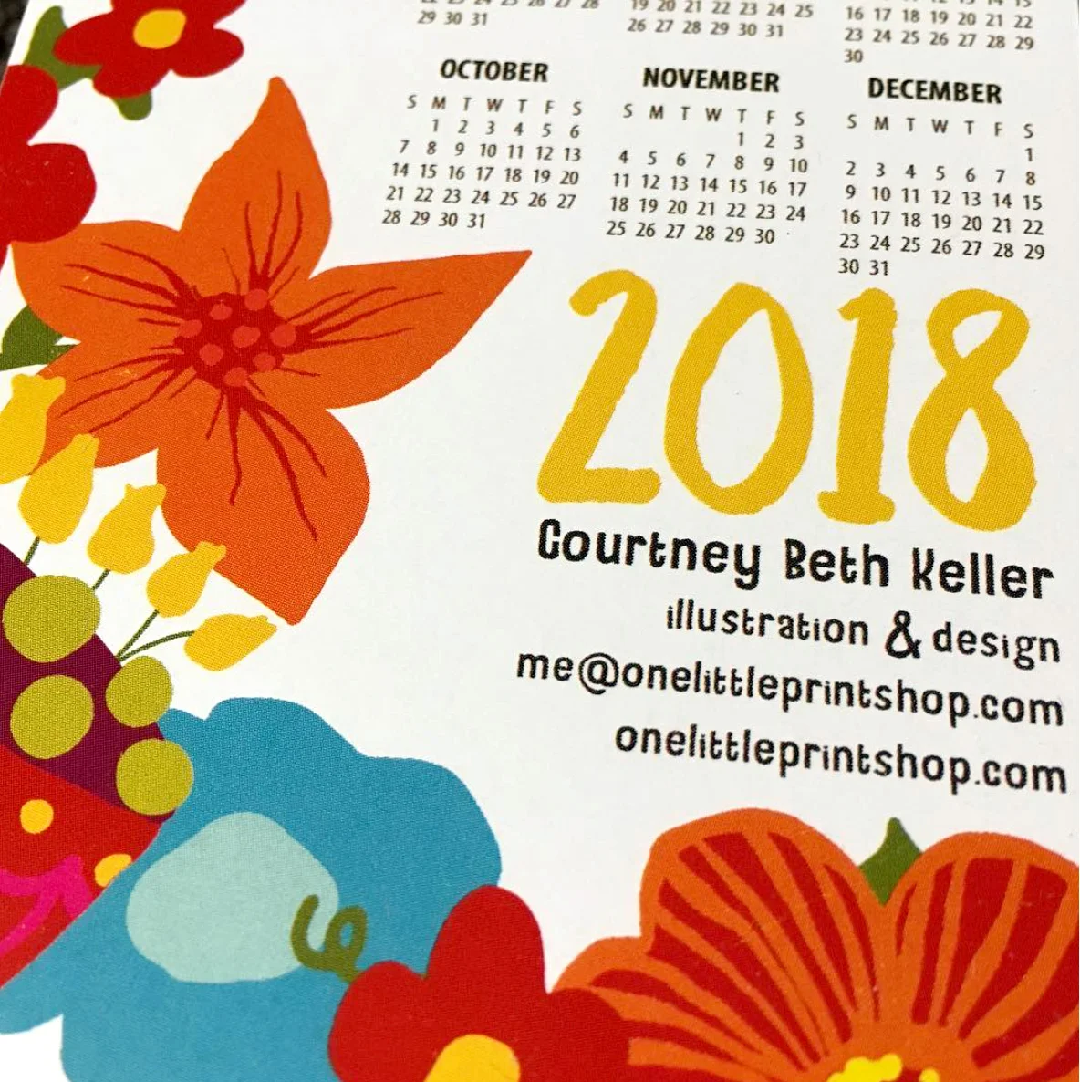 Courtney Beth has something beautiful to accompany you through the year 2018!