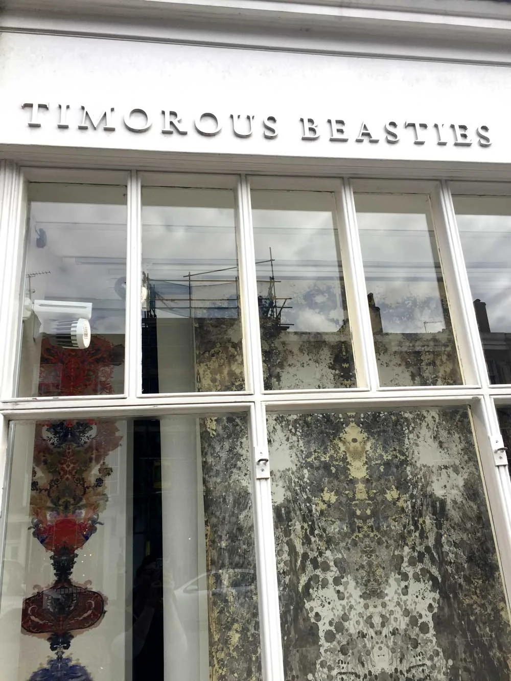 Timorous Beasties shop window
