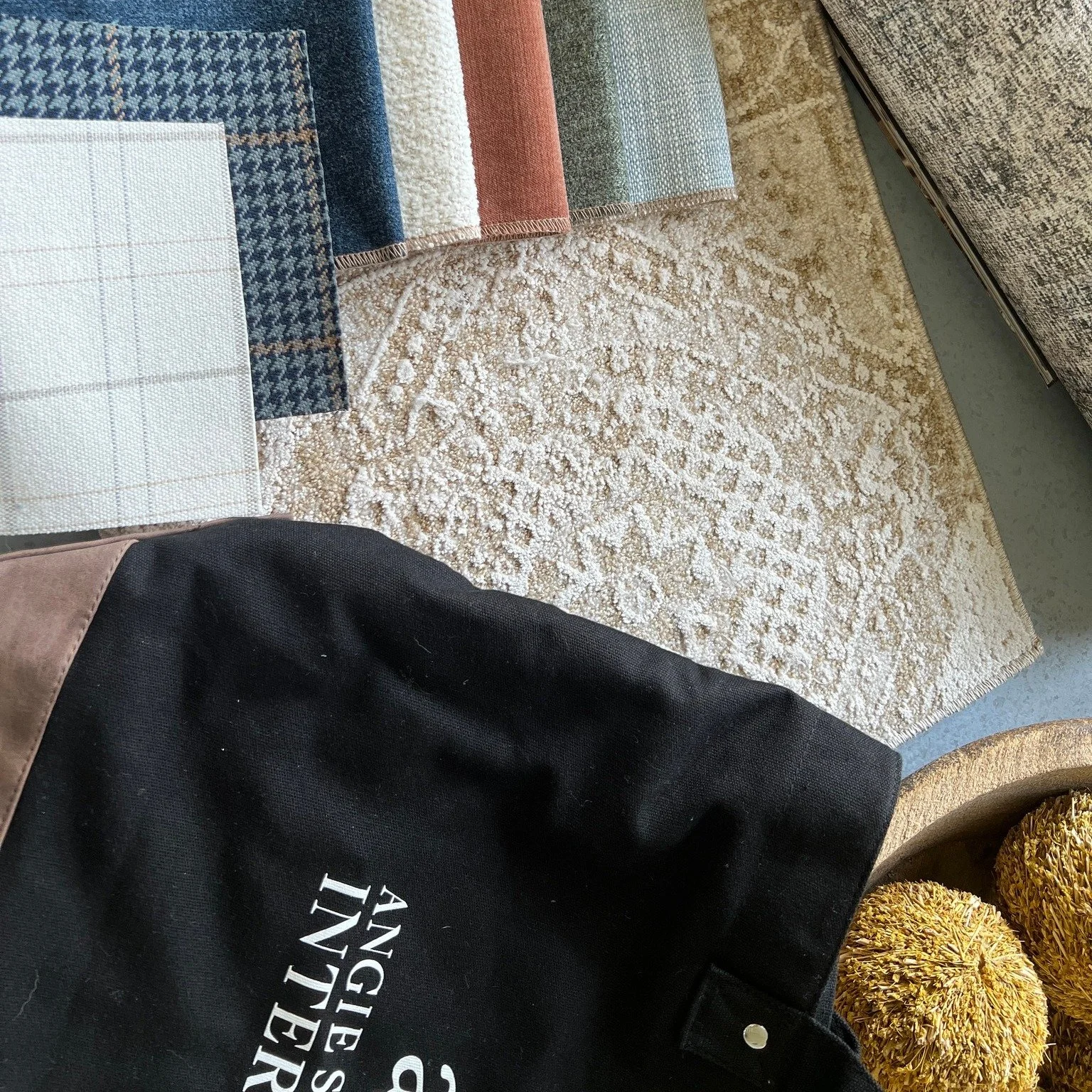 A behind-the-scenes look at the design process: gathering samples, editing options, and refining the palette until everything feels just right.

Interior Design | Waunakee WI | Furniture Design