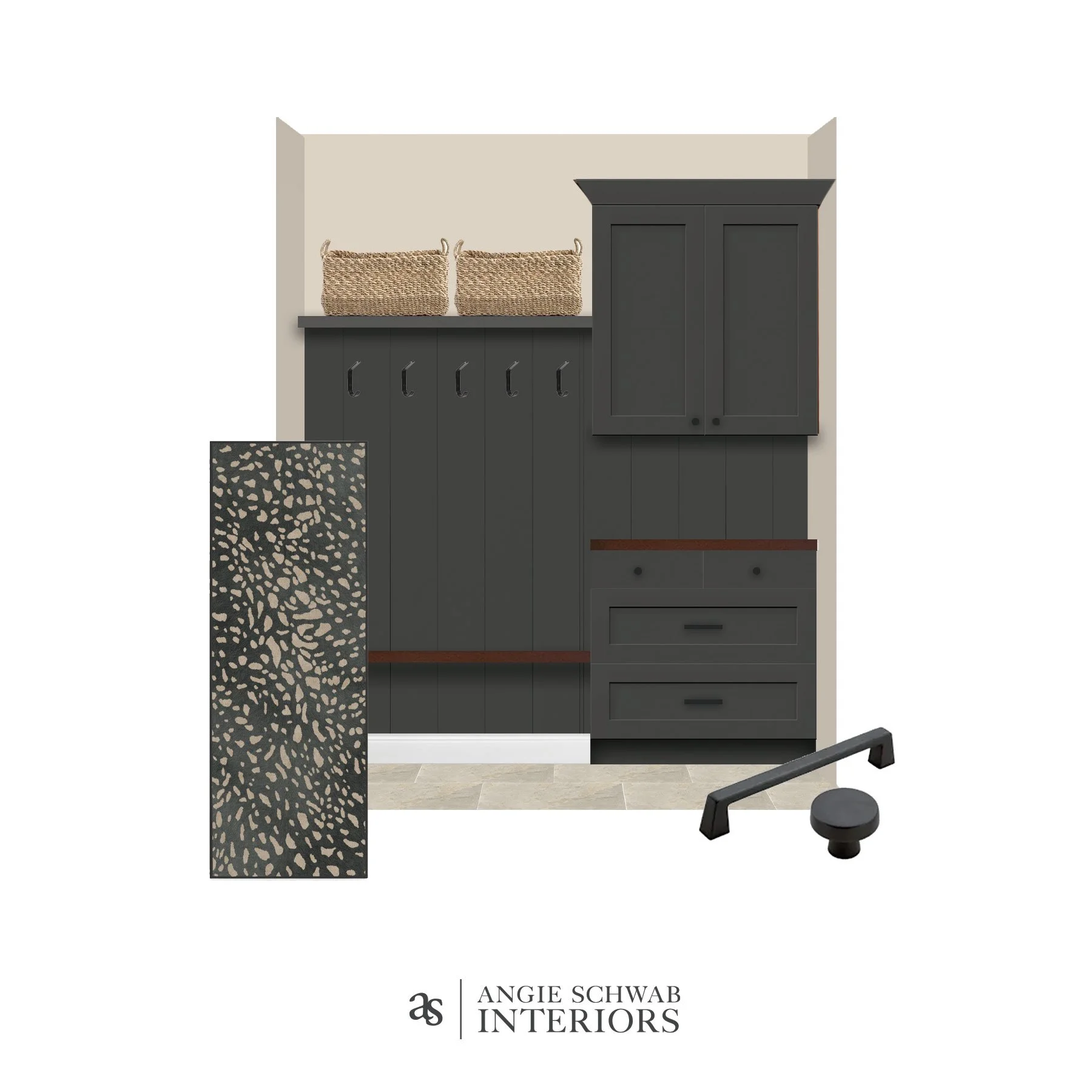 The mudroom might be one of the hardest-working spaces in your home&mdash;so it should work beautifully and look the part.

A place for everything, and everything in its place. Hooks, closed storage, durable finishes, and a palette that feels intenti