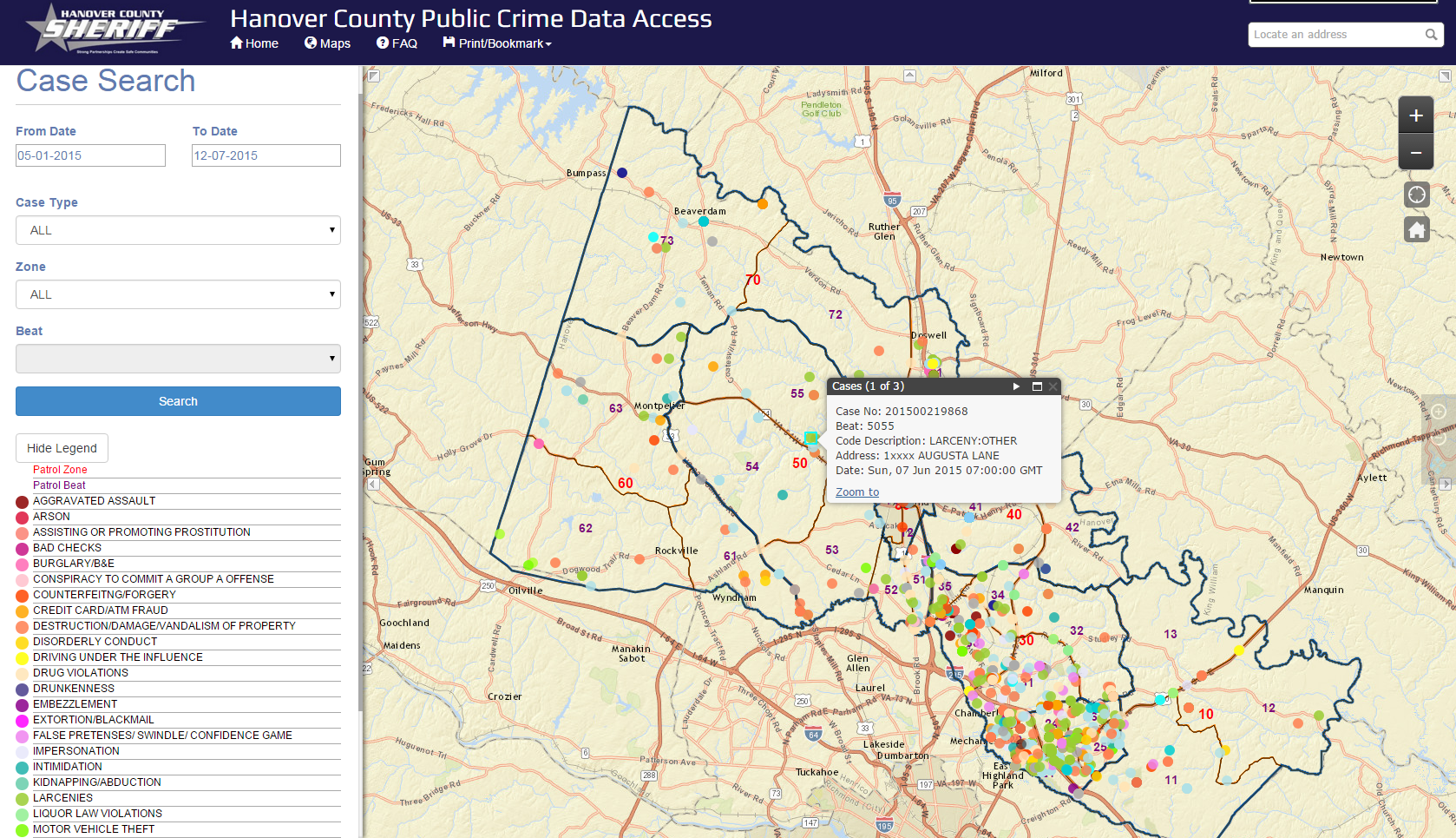 New Hanover County Gis Map Developing A New Project Using Maplaunch