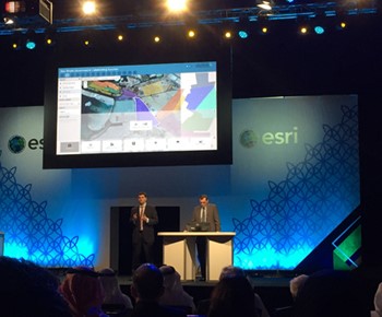 GeoDecisions developed Abu Dhabi Urban Planning Council applications featured during Esri MENA UC plenary.