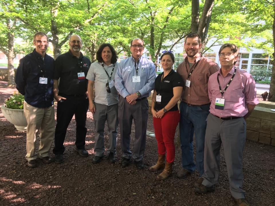 Dave, 2nd from left, with the rest of the 2017 PAMAGIC board members.