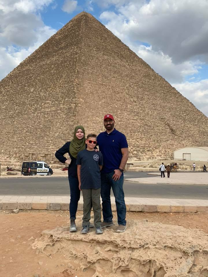  Hany Hassaballa and his family celebrating the holidays in Egypt!   