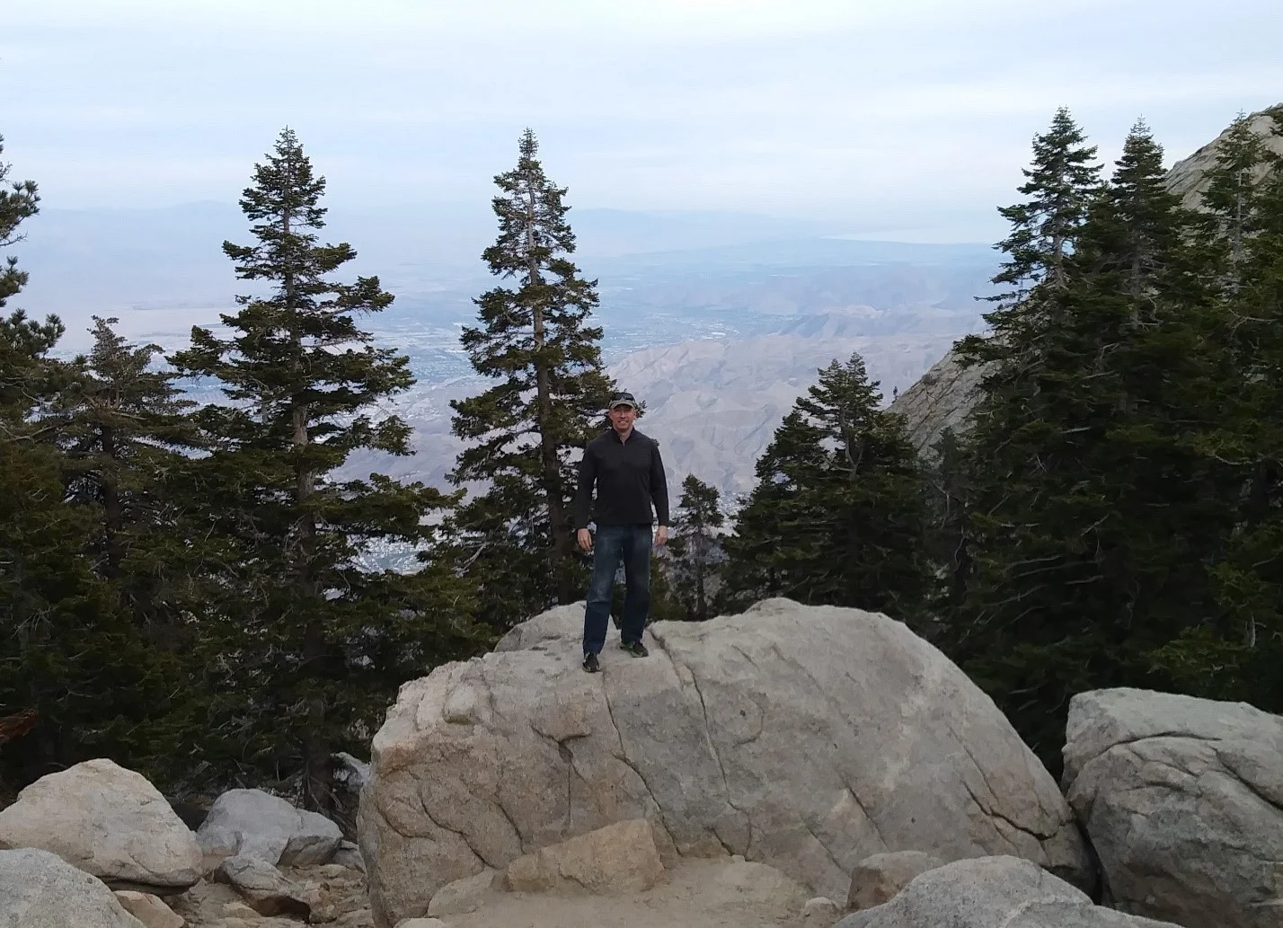 Mount San Jacinto State Park overlooking Palm Springs.