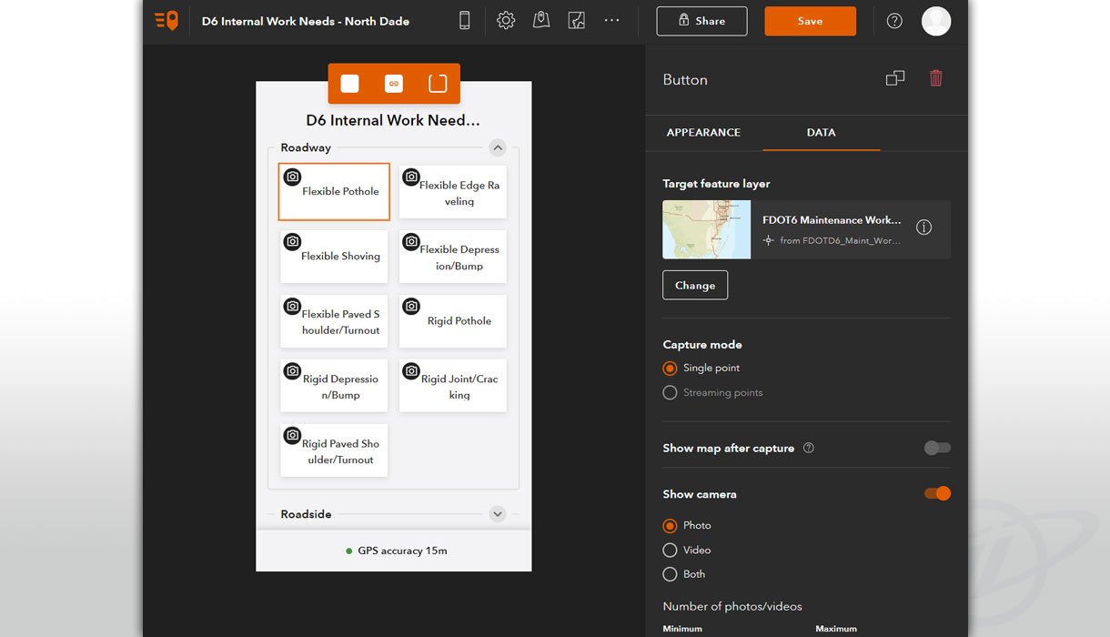  Leveraging Esri technology, this solution allows the Maintenance Office to track needed repairs throughout the District. 