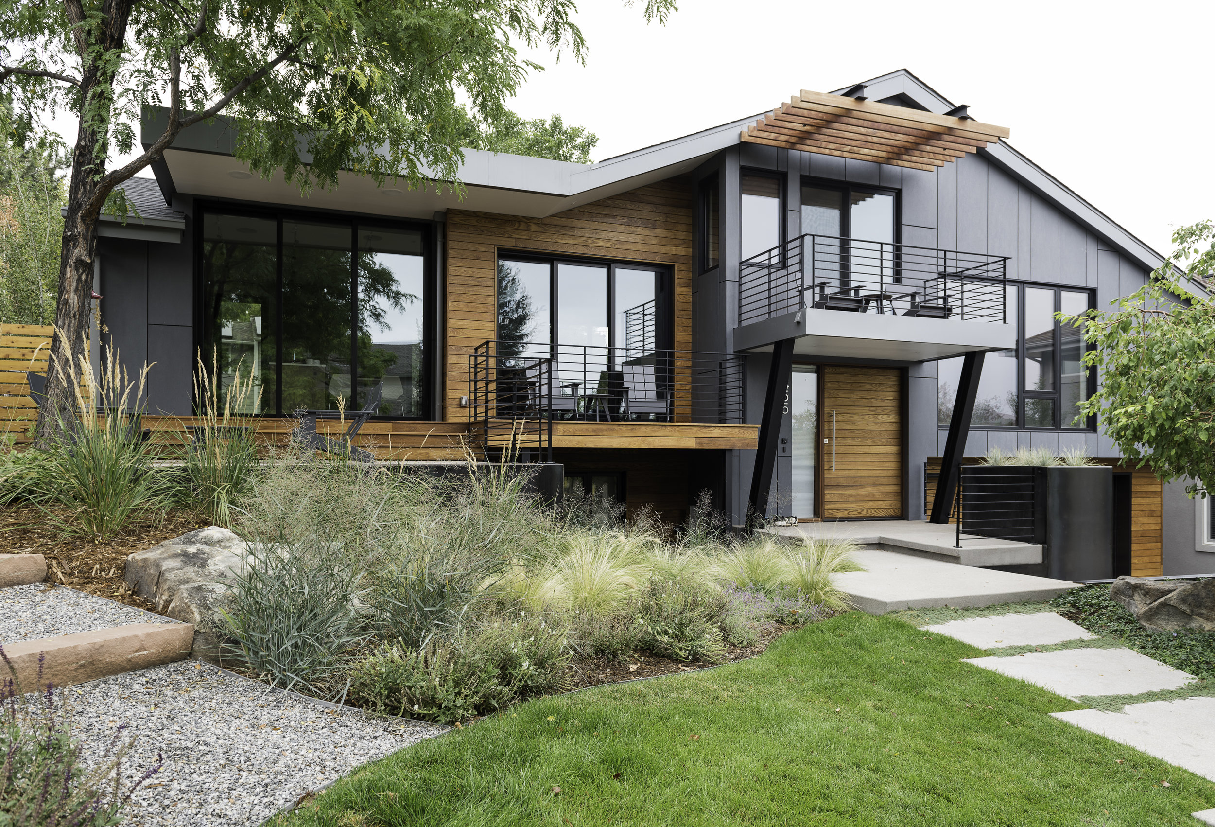  Private Residence |  Boulder, CO | Ash Siding + Dimensional Lumber 