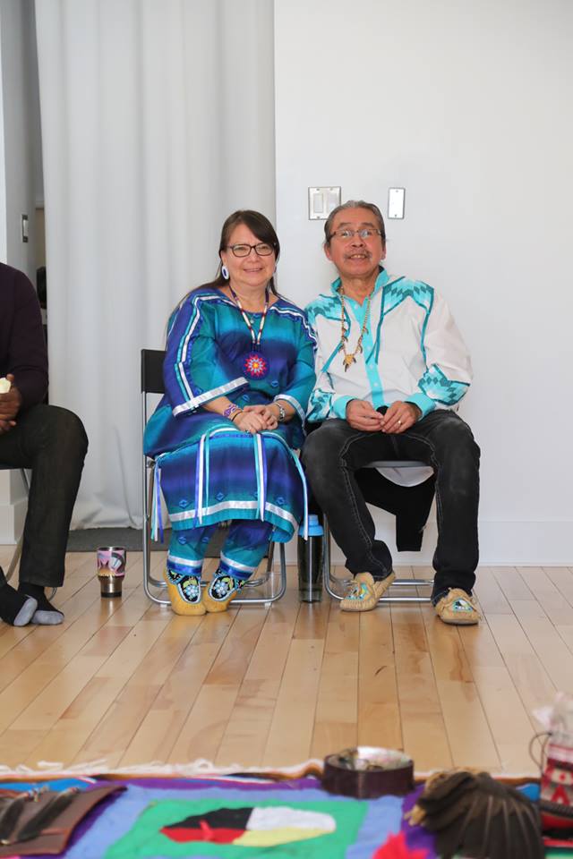 Elders Jean Stevenson and Delbert Sampson