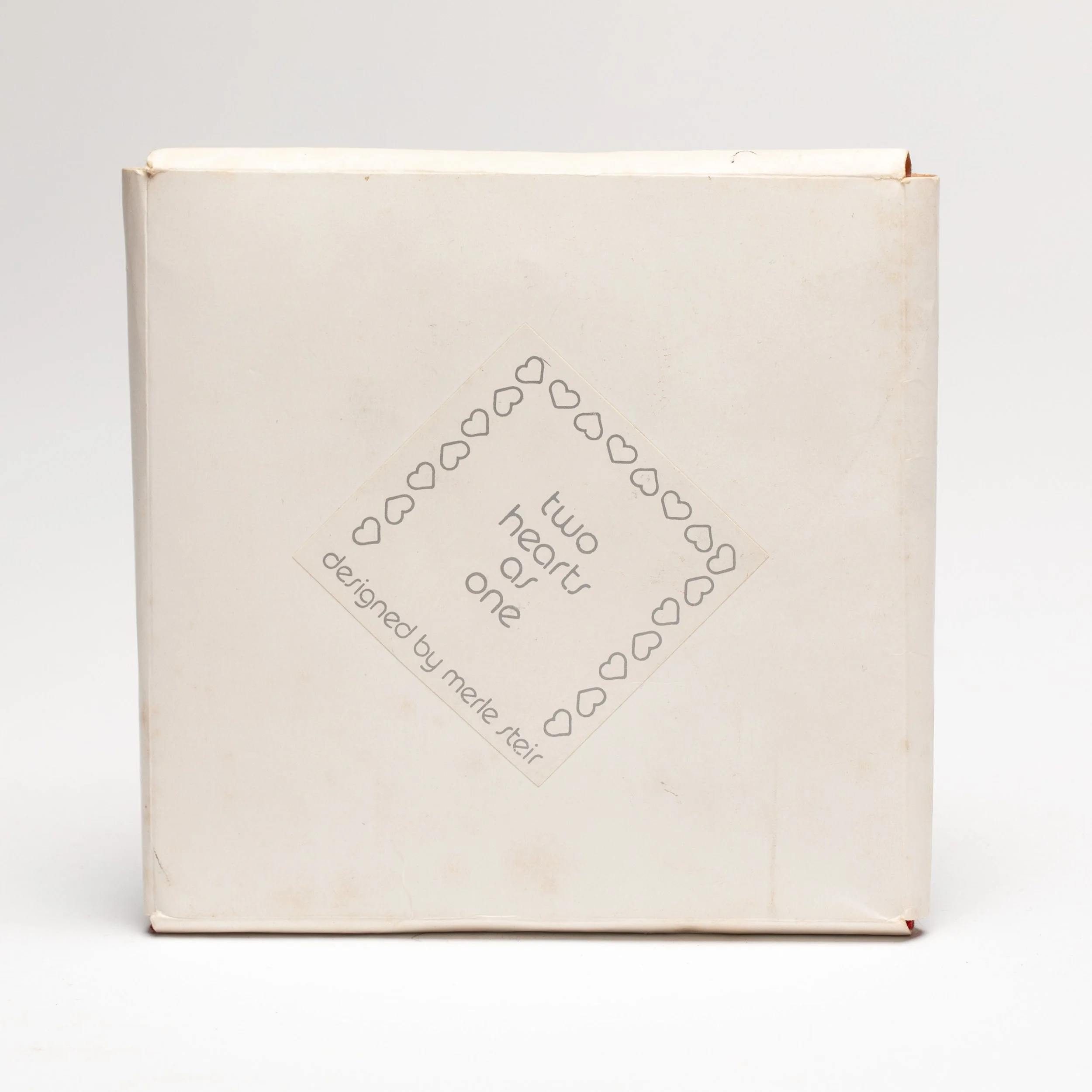 Merle Steir Two Hearts as One Sculpture Box