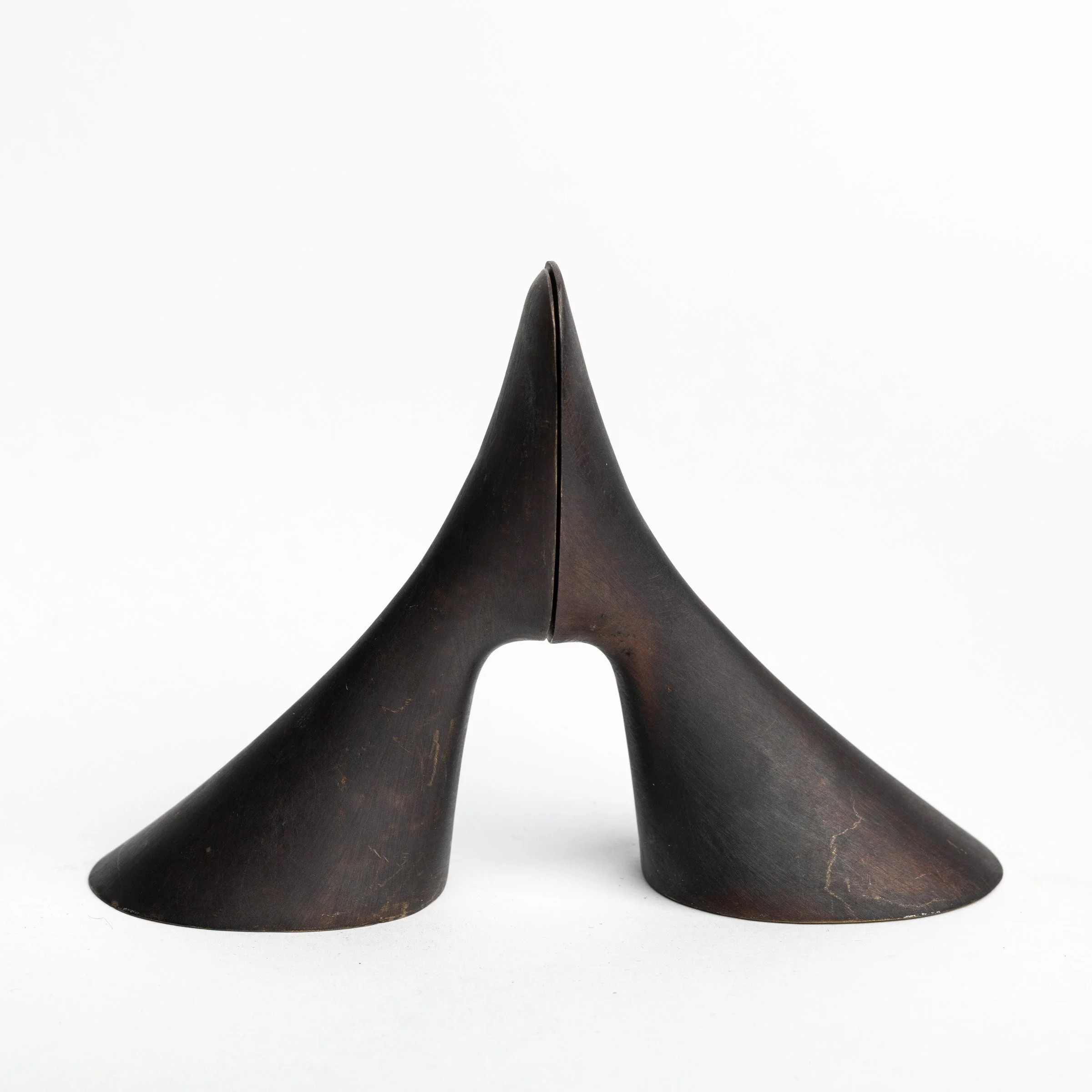 Carl Aubock Praying Hands Bookends