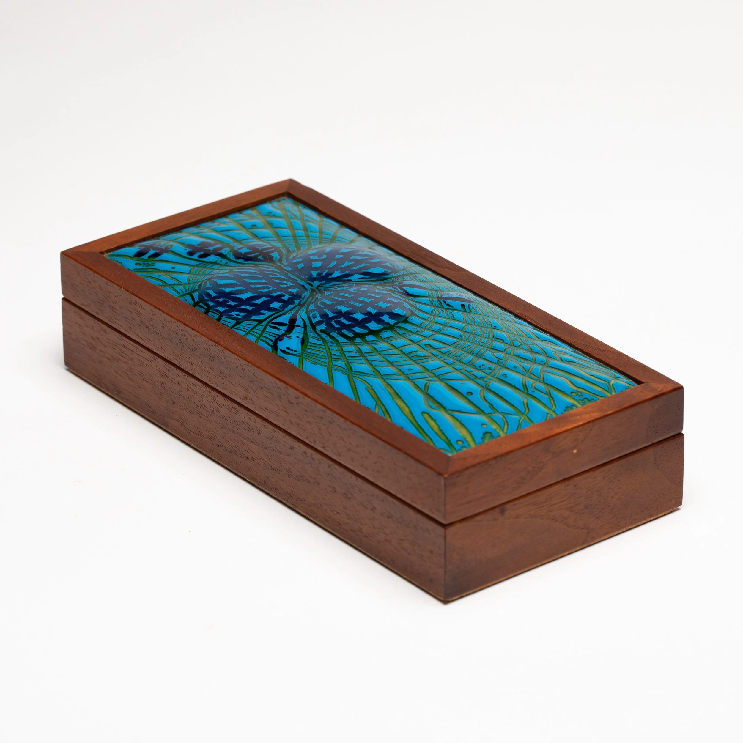 Annemarie Davidson Jewel Enamel Long Box