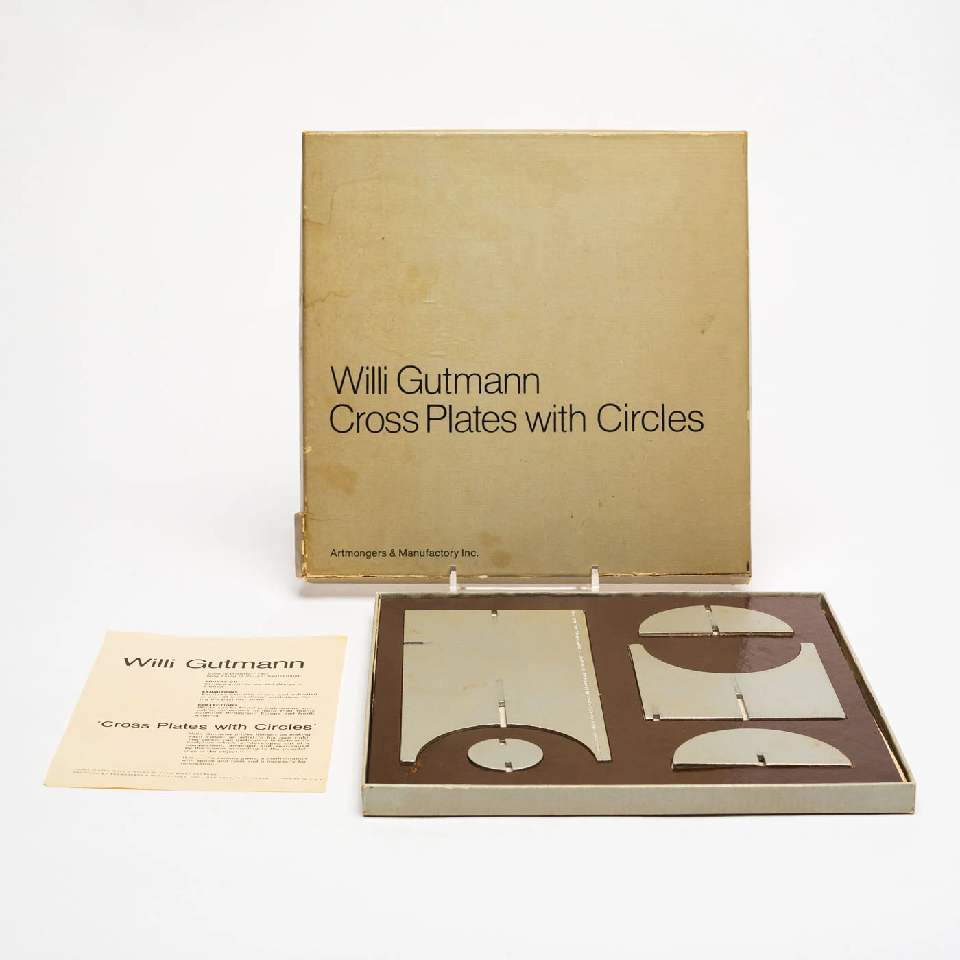 Willi Gutmann Cross Plates