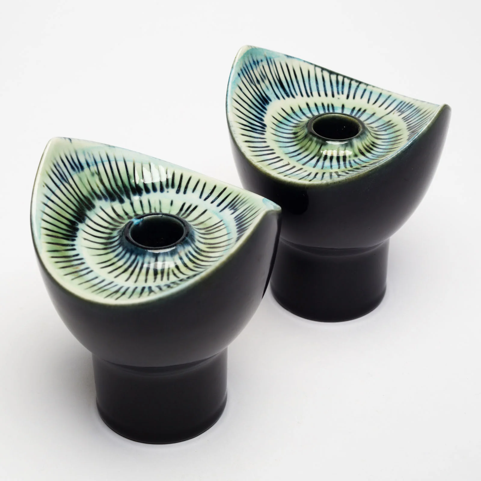 Stig Lindberg Candlesticks