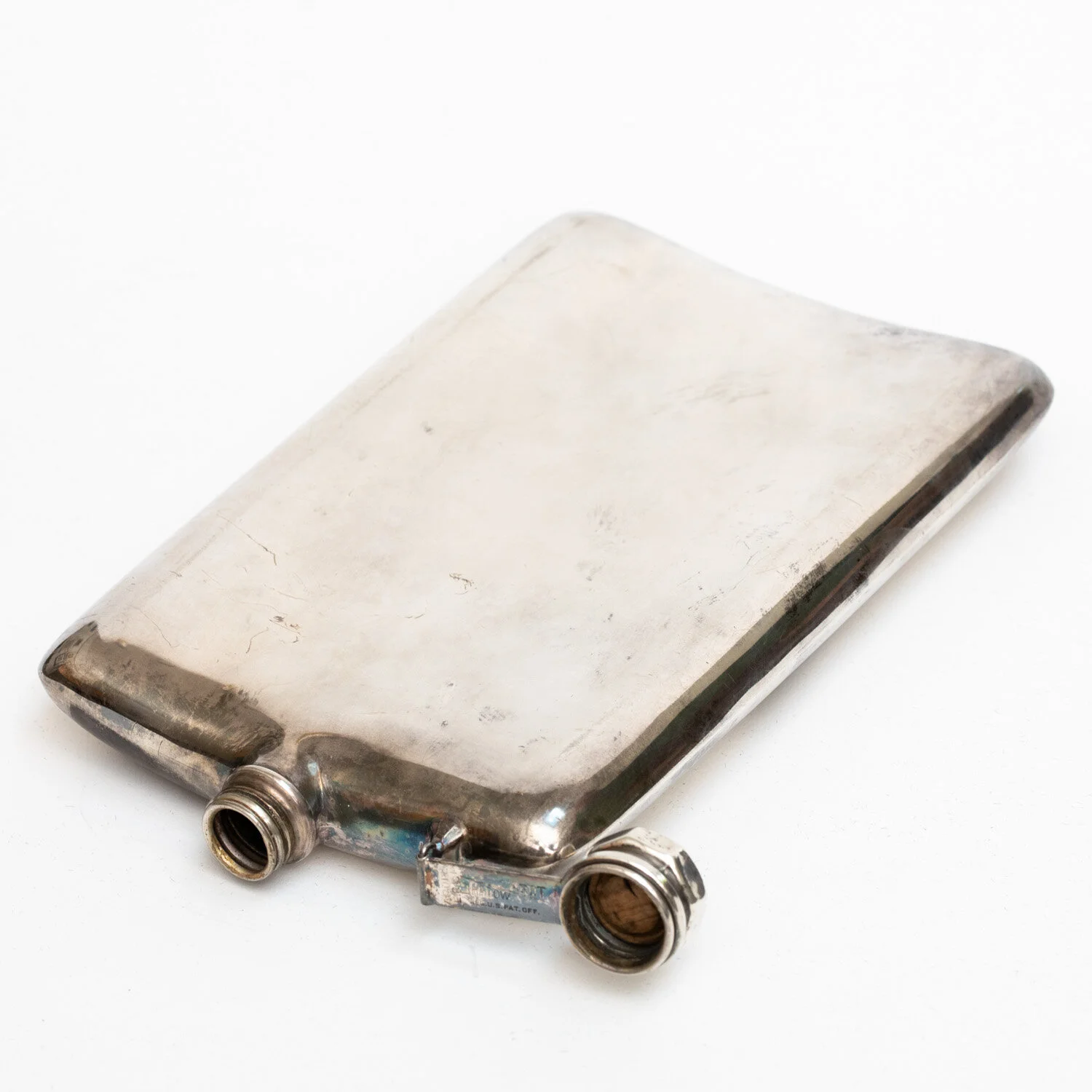 Shadow Ardt Machine Age Flask