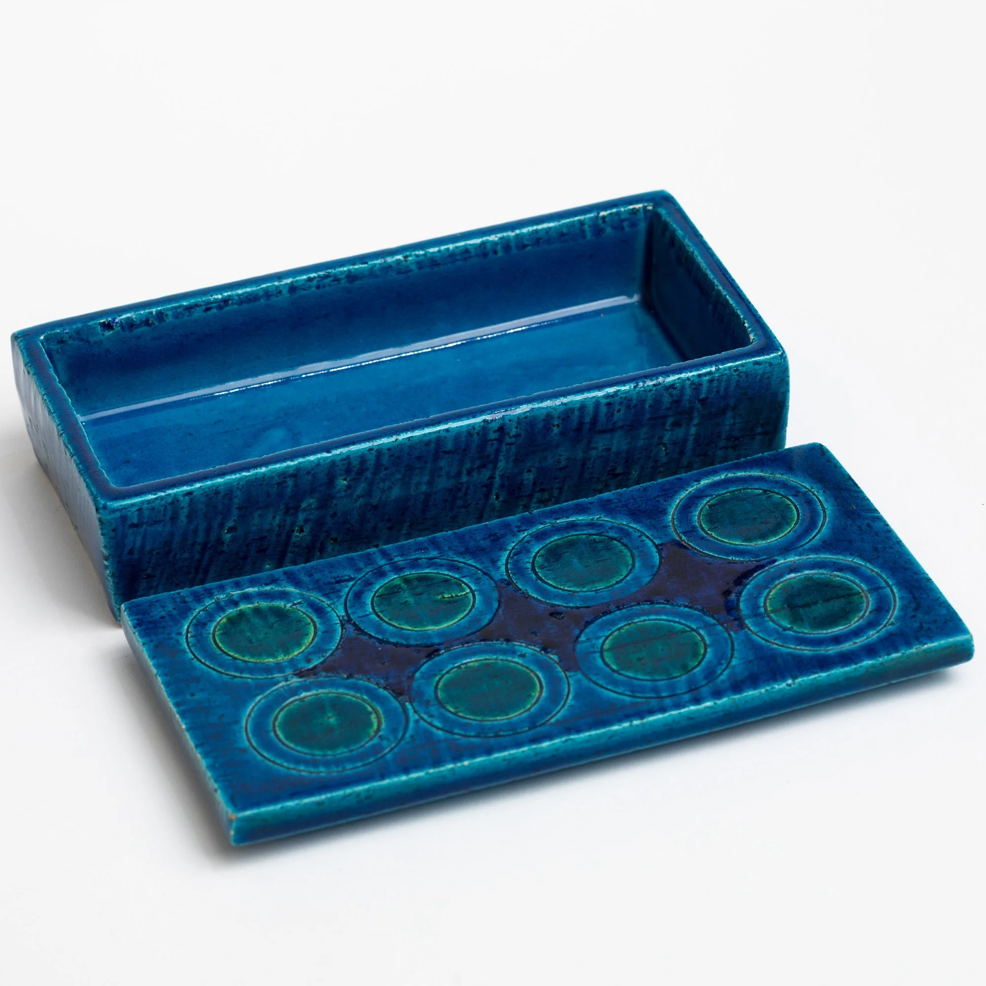 Londi Bitossi Rimini Blue Circles Box