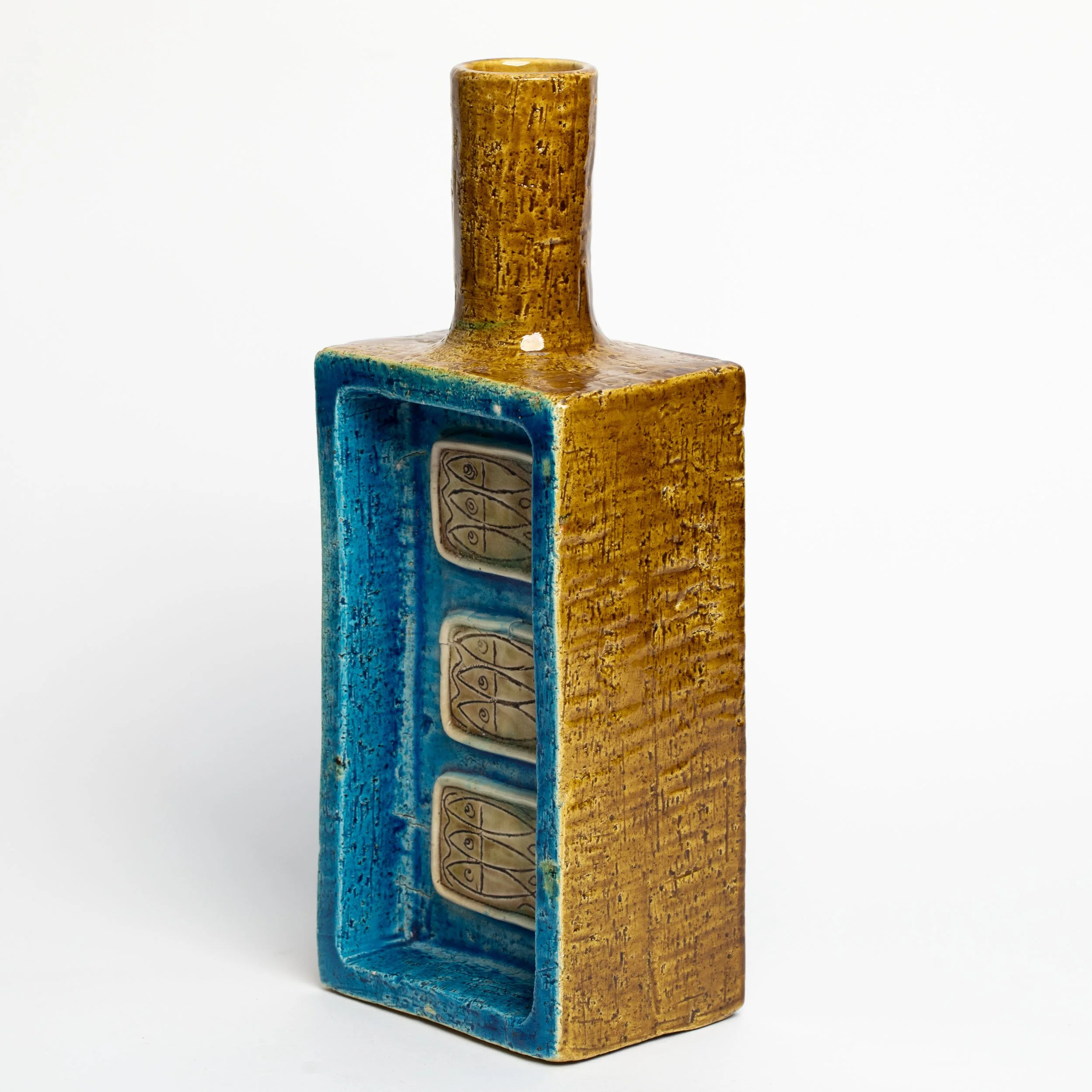 Aldo Londi Fused Glass Vase