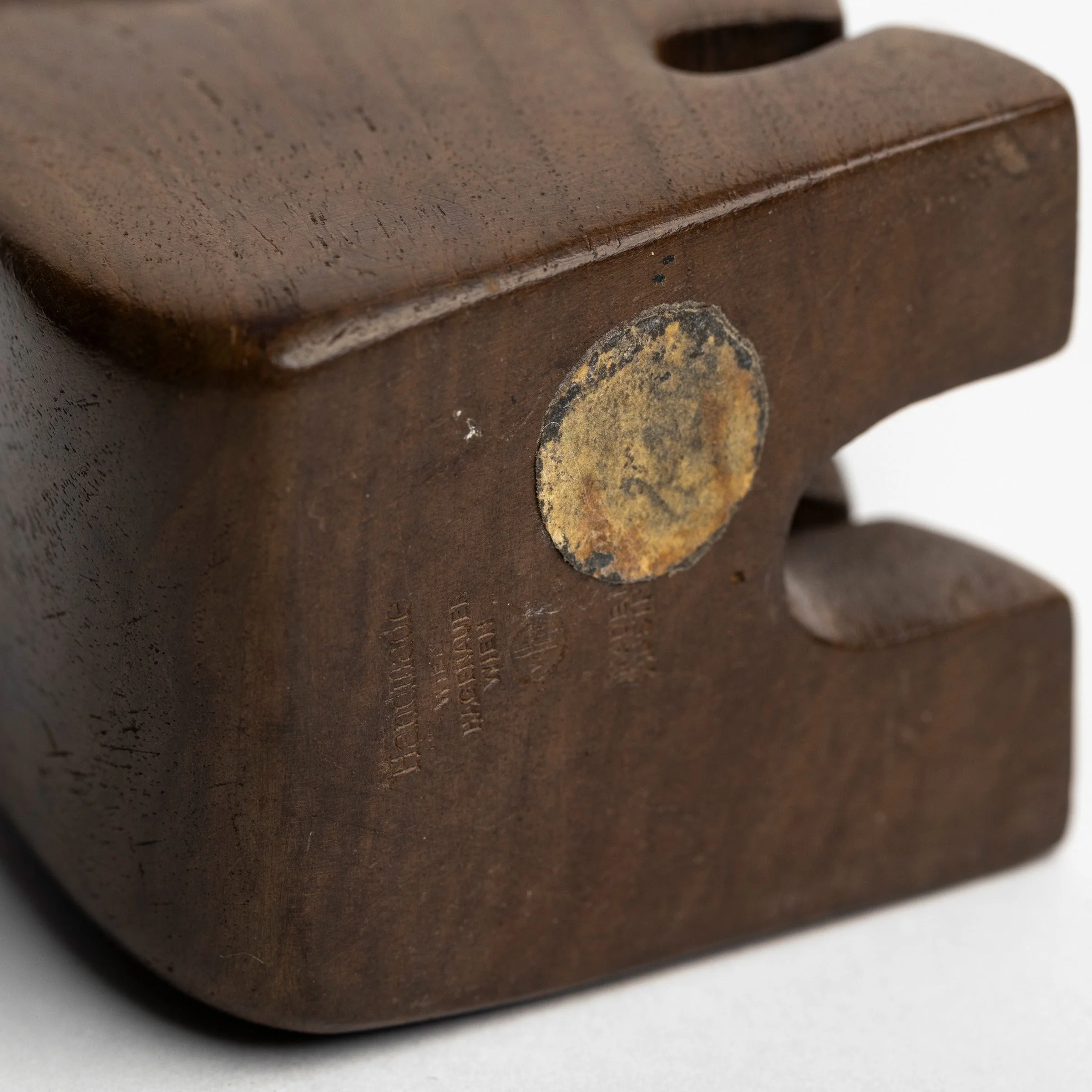 Hagenauer Wood Elephant Sitting Marks