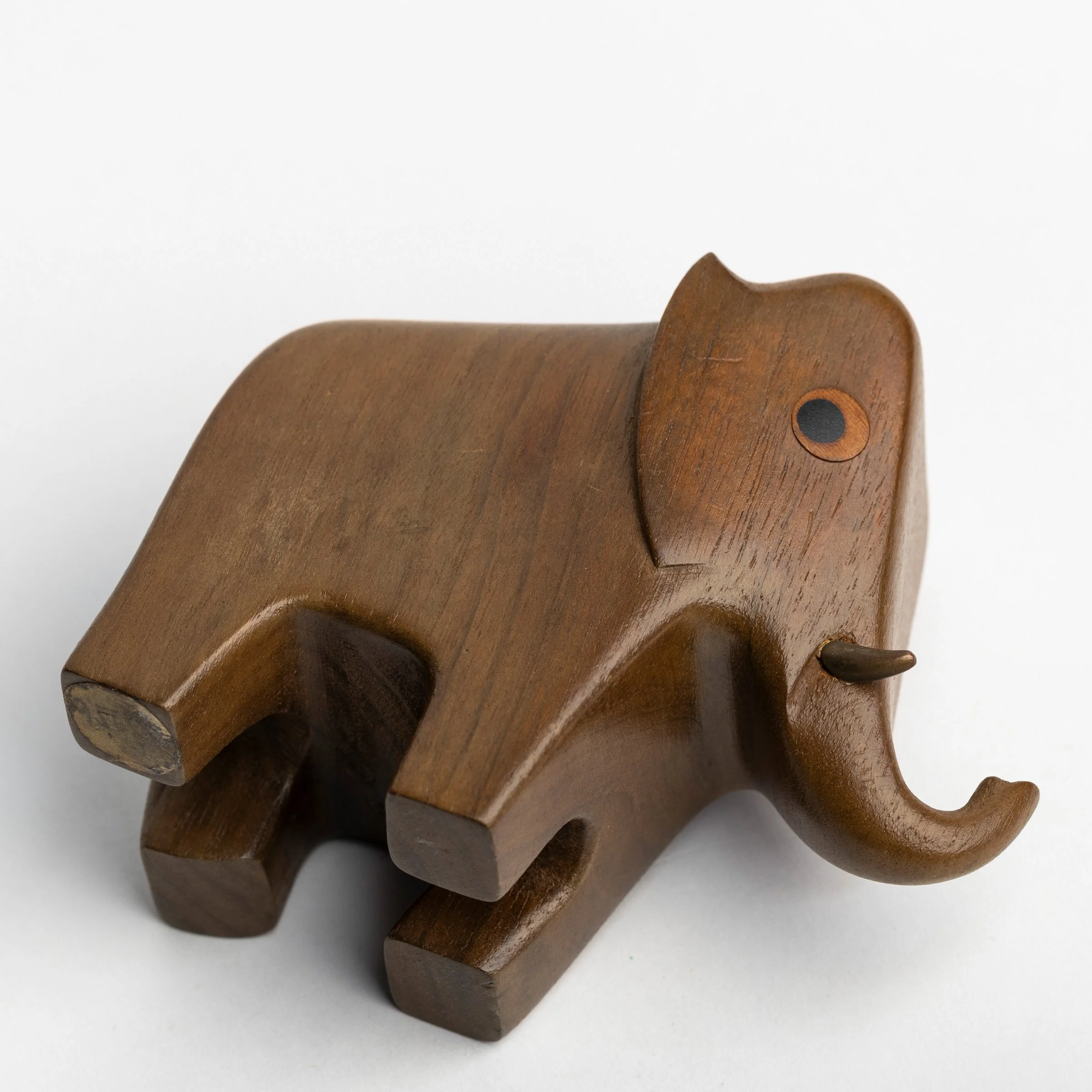 Hagenauer Wood Elephant Side