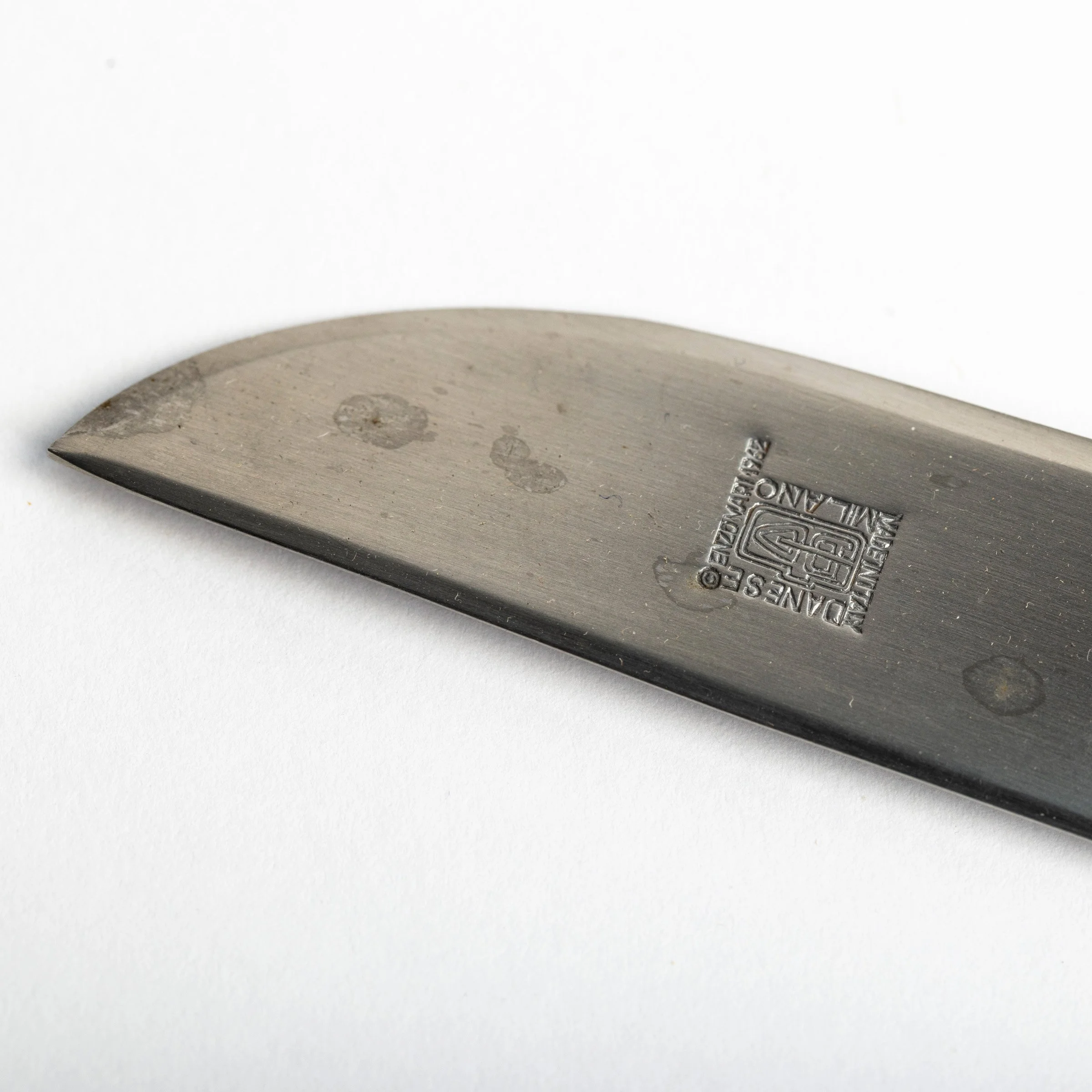Enzo Mari Ameland Letter Opener Marks