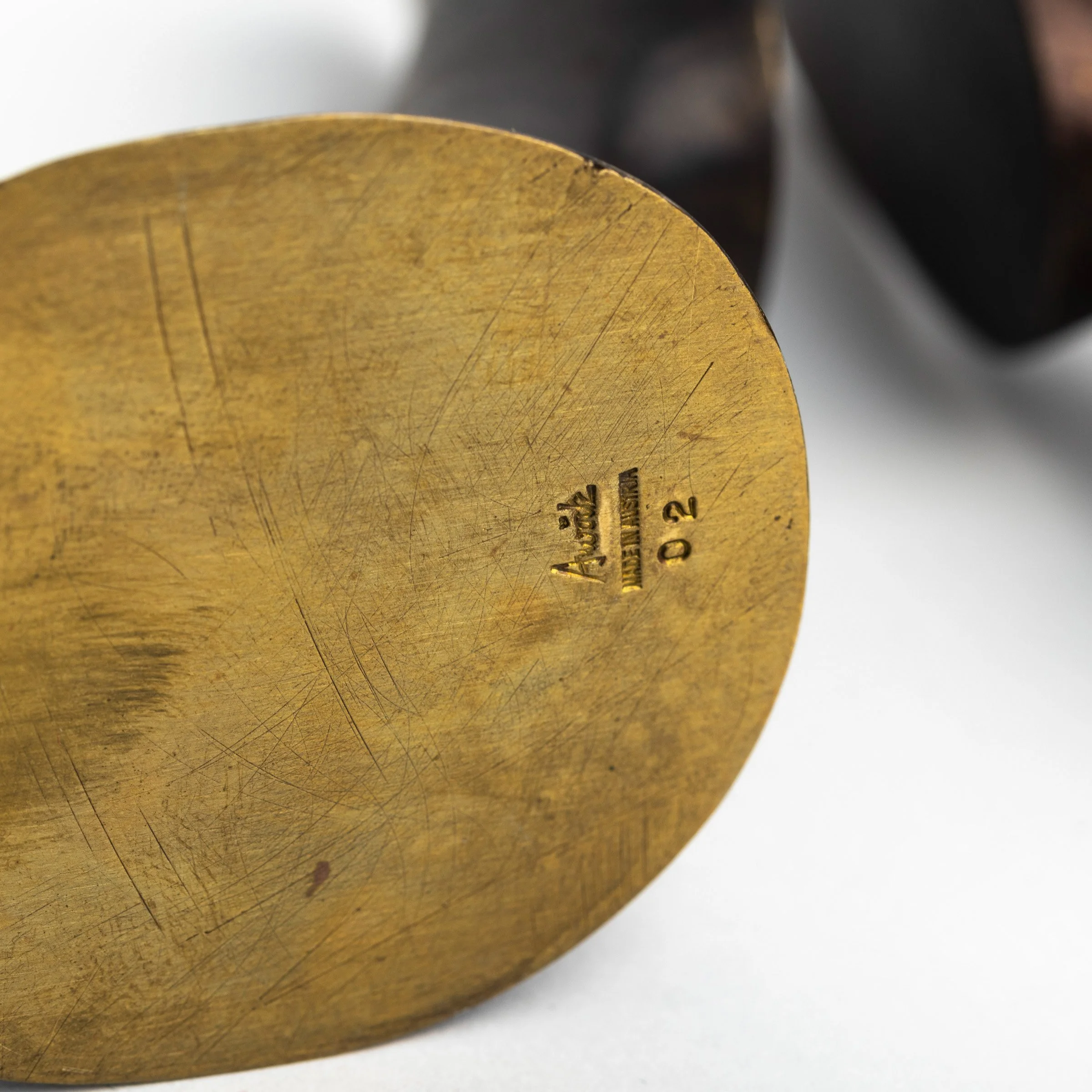 Carl Aubock Praying Hands Bookends Marks