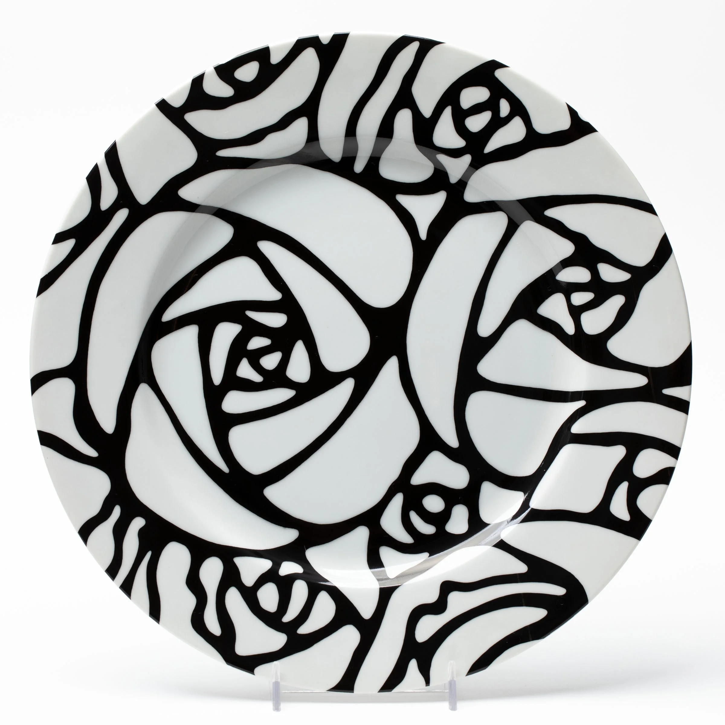 Fred Schwartz Swid Powell Roses Plate