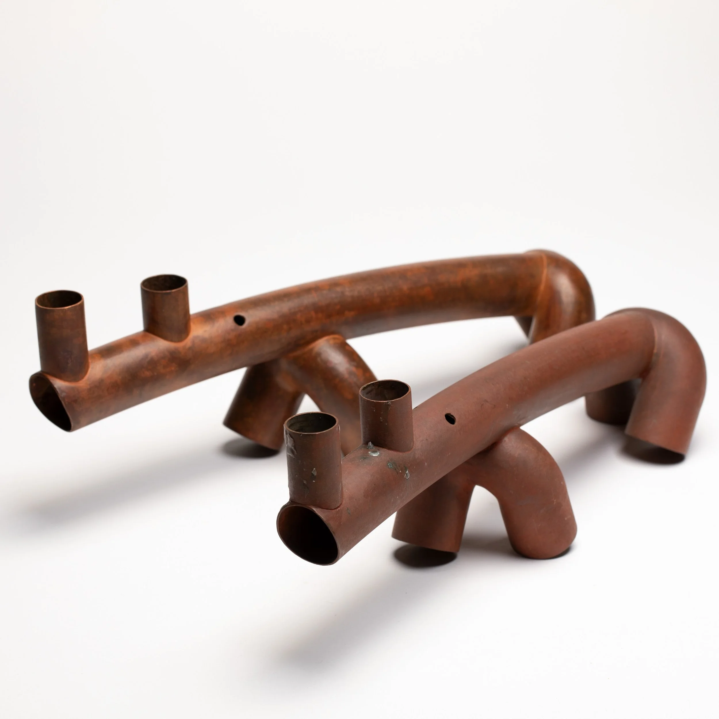 Jonathan Bonner Rhino Candelabras