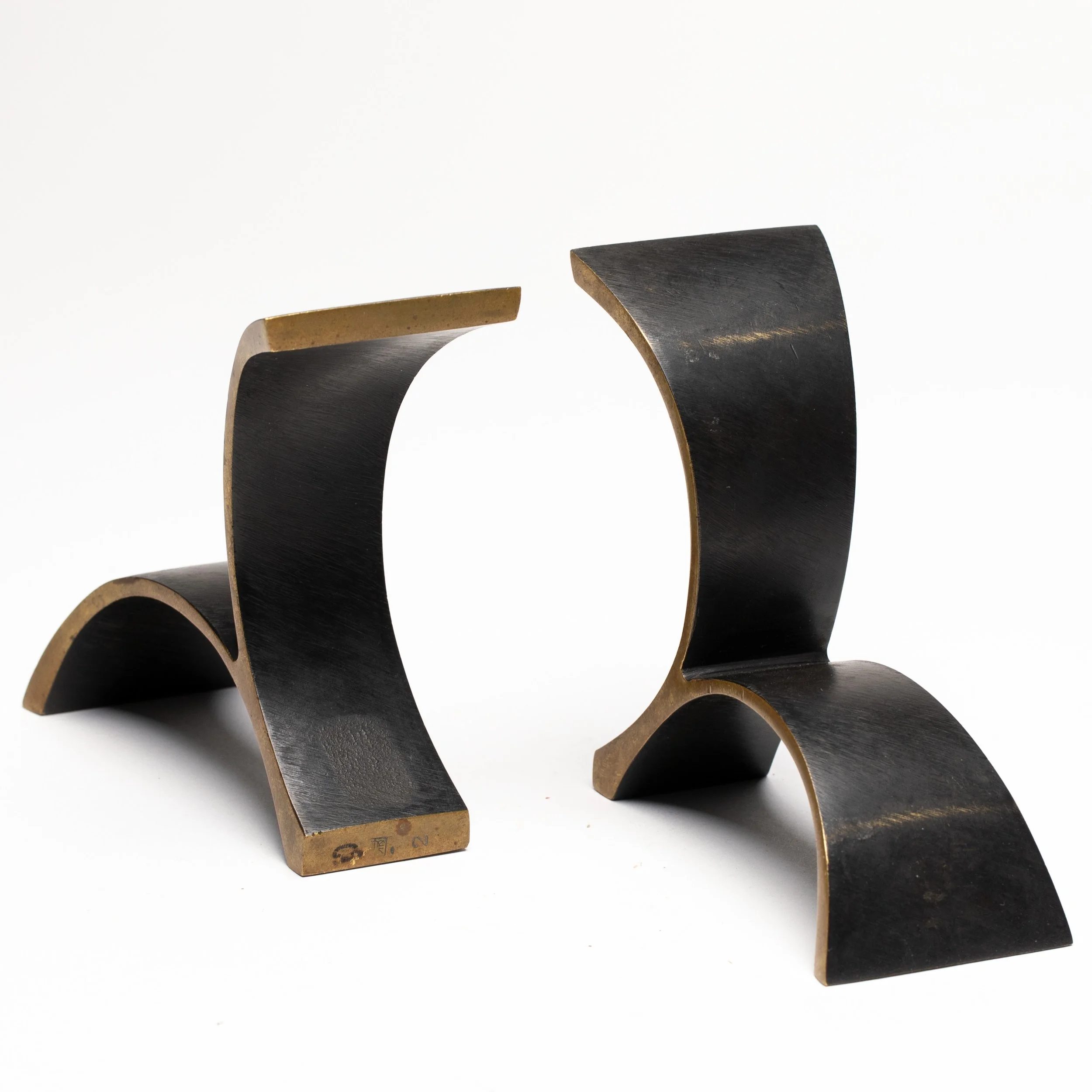 Richard Rohac Wings Bookends Signed