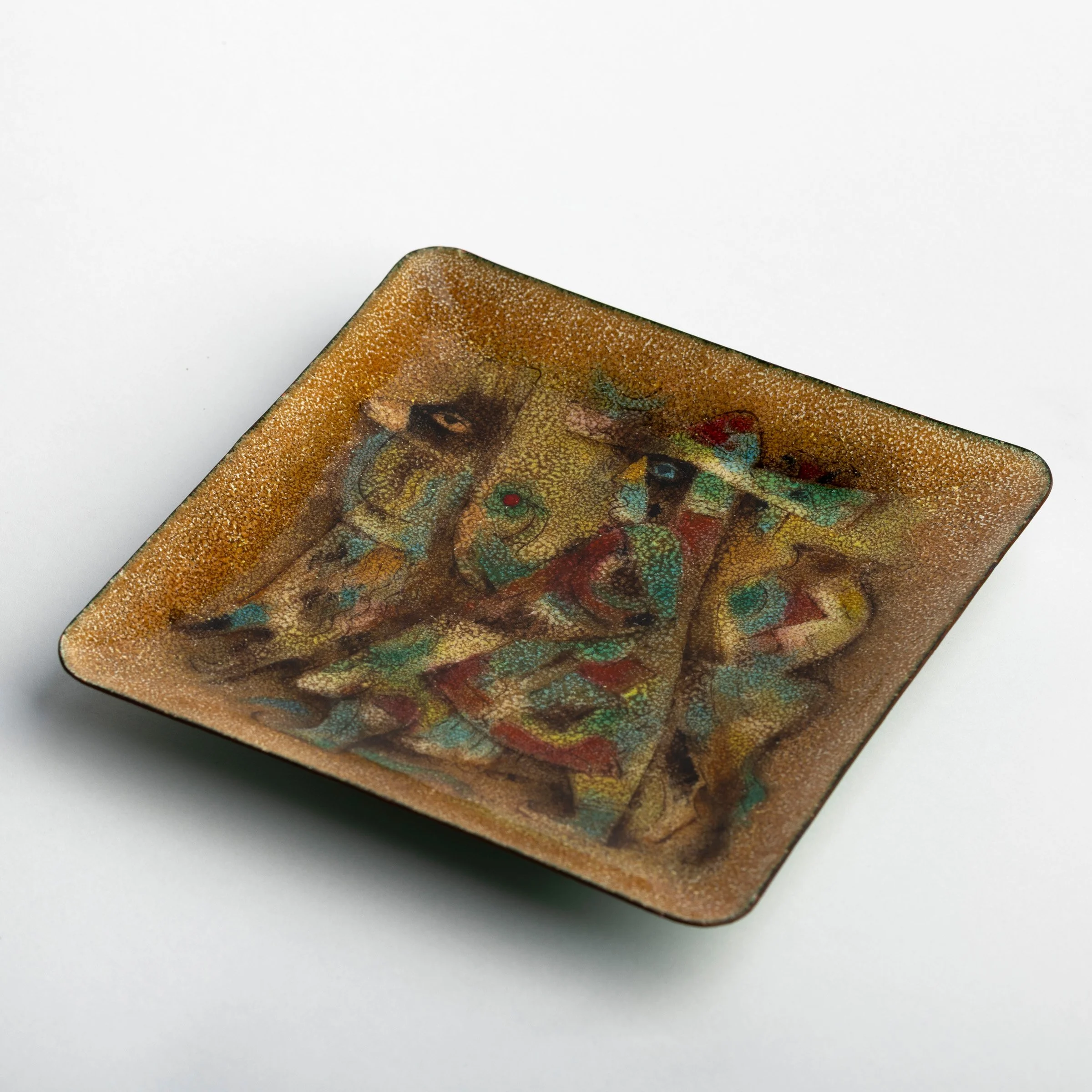 Karl Drerup Donkey Enamel