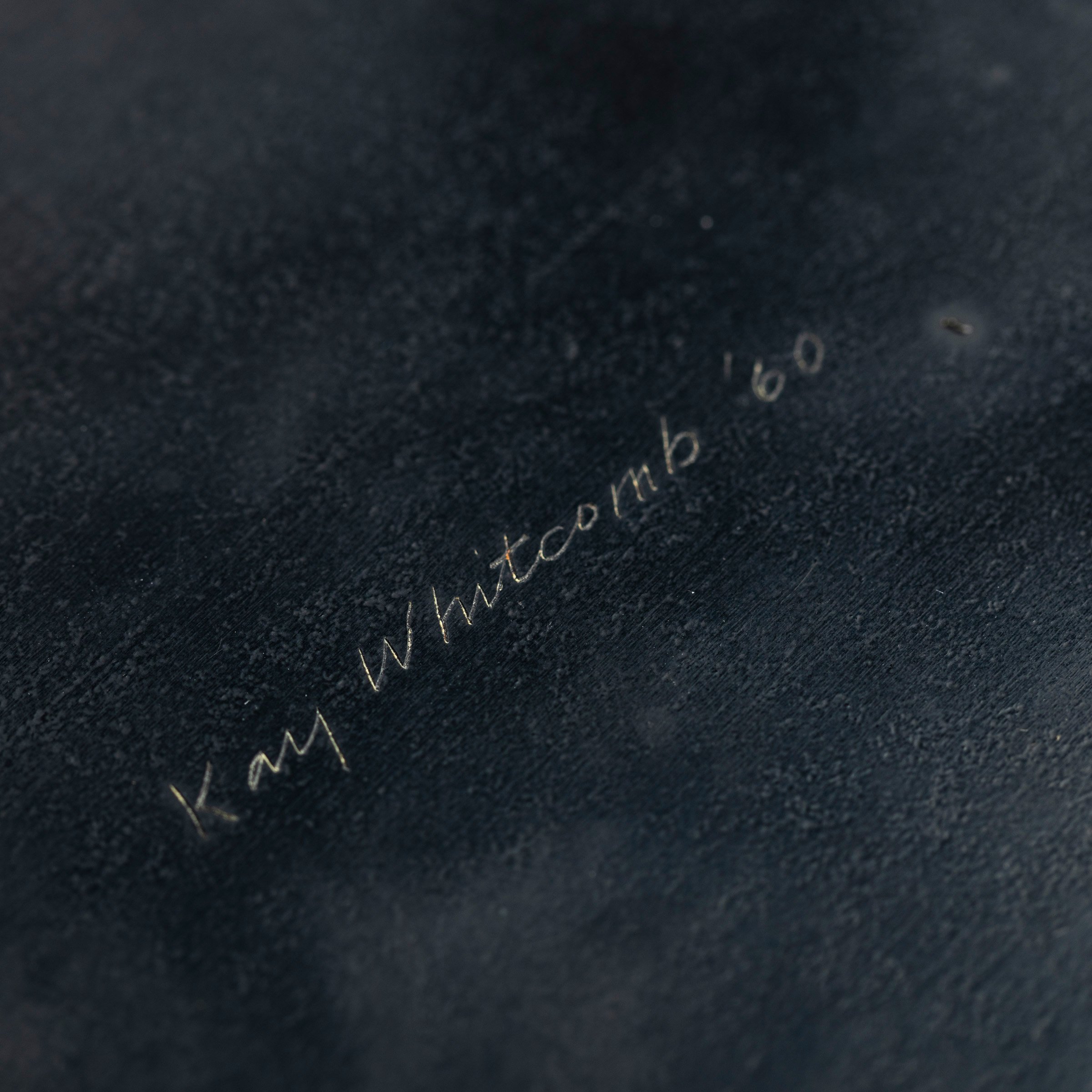 Kay Whitcomb Enamel Box Signature