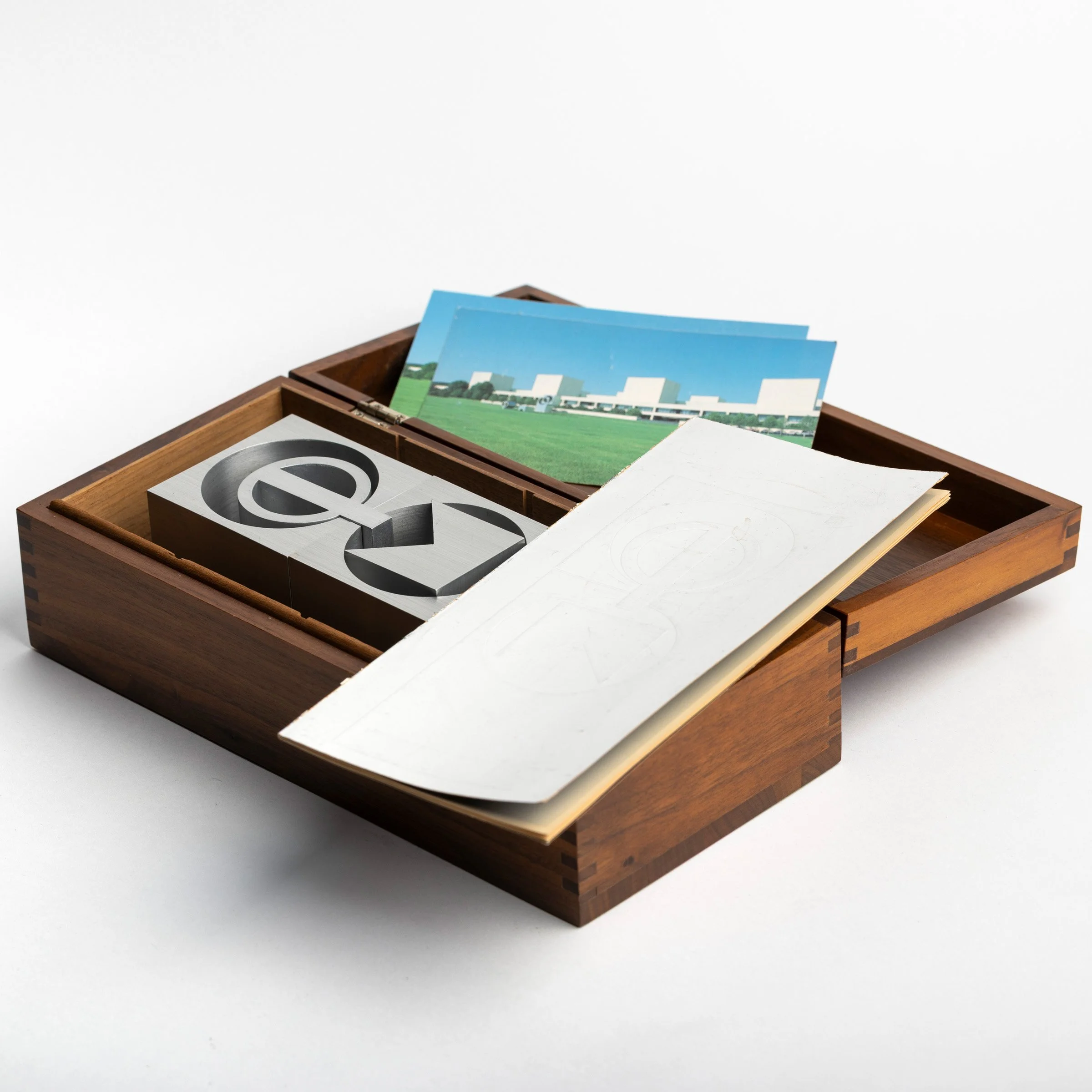 Willi Gutmann Symbol Sculpture Box and Papers