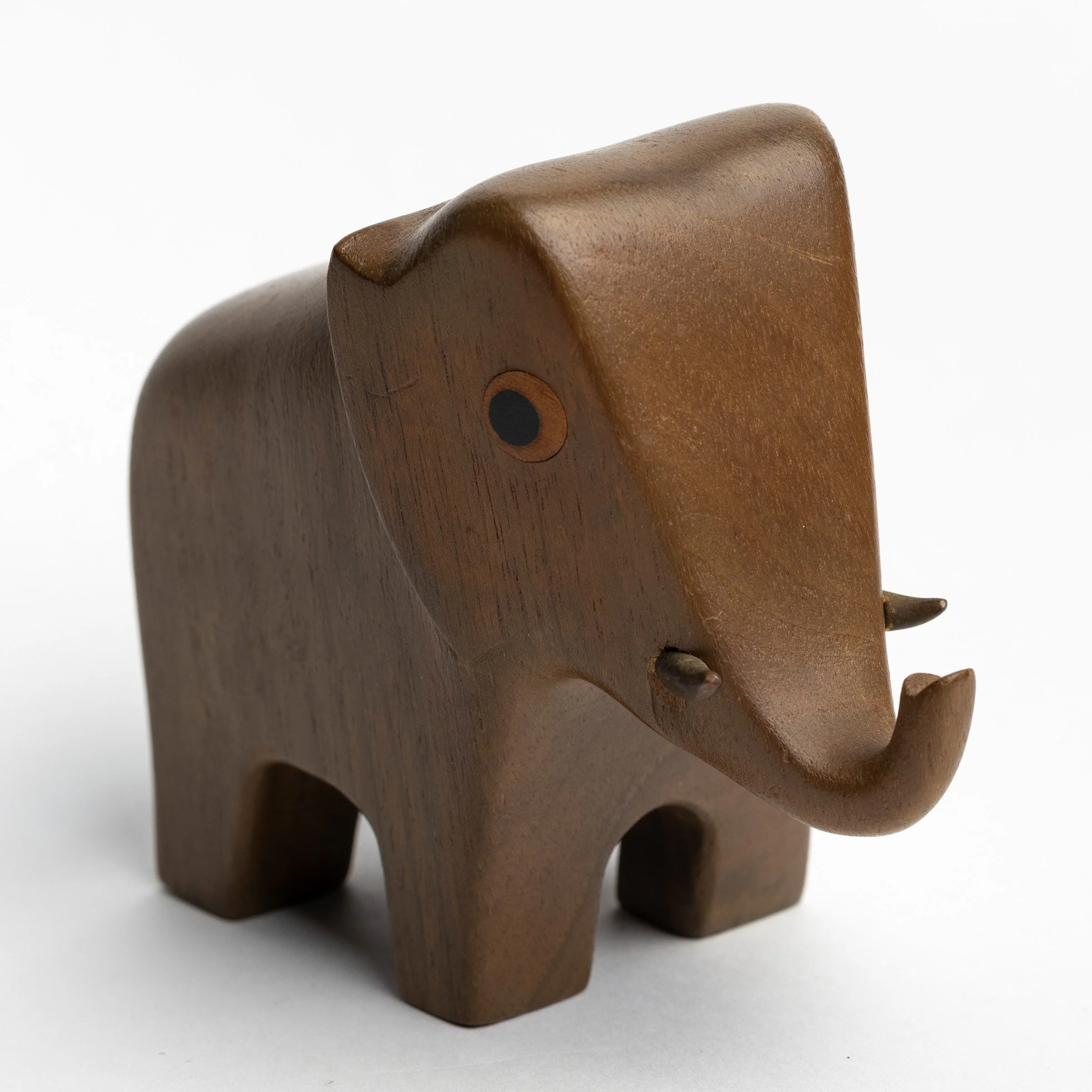 Hagenauer Wood Elephant Standing