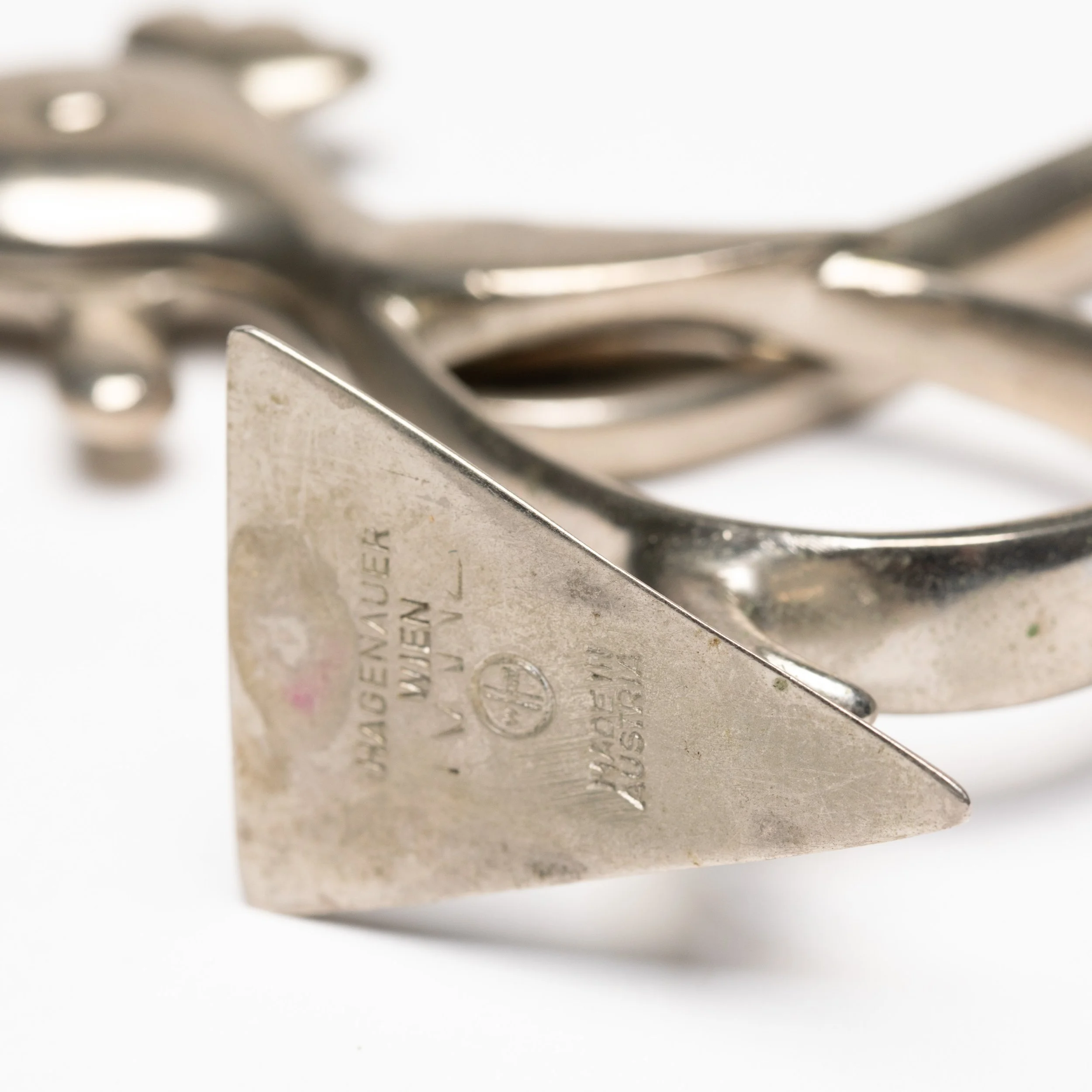 Hagenauer sugar tongs marks