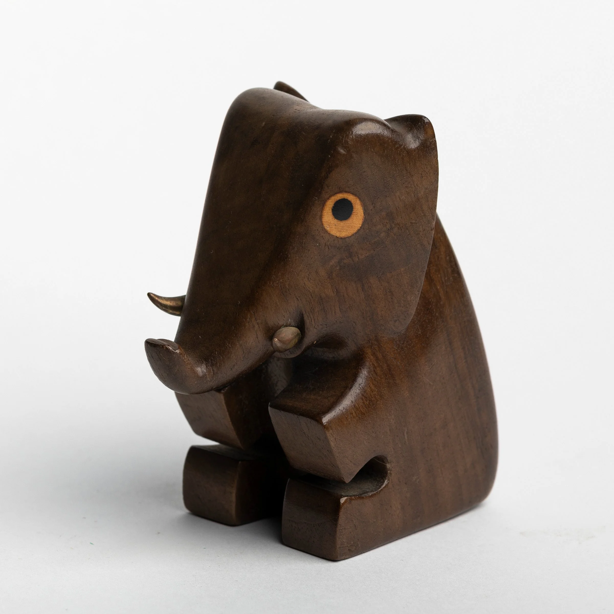 Hagenauer Wood Elephant