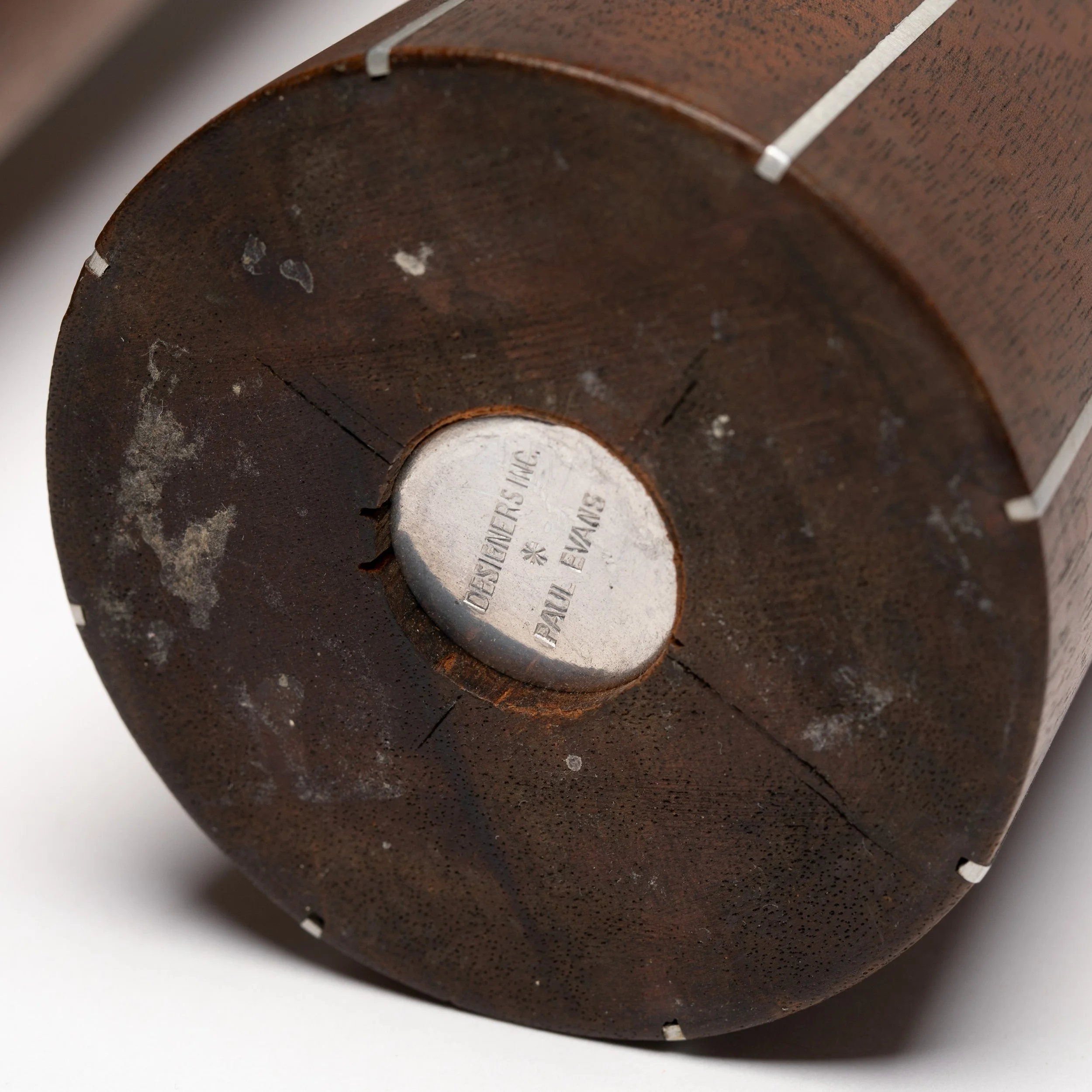 Paul Evans Candlestick Pewter