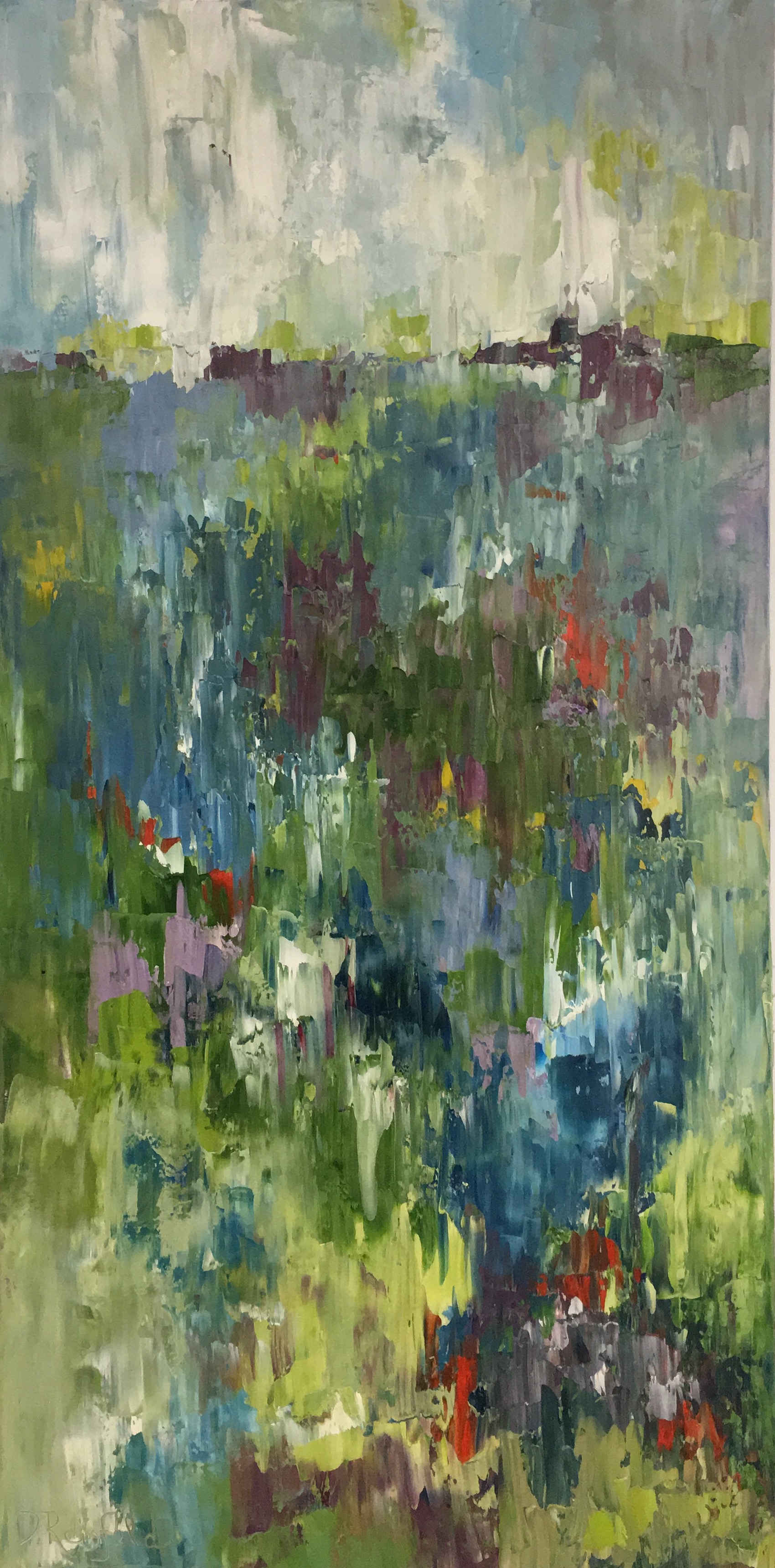 Dreams, oil on canvas, 48"x24"  SOLD